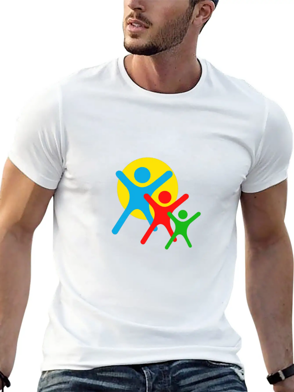 People Generation, Vector Logo Unisex Casual T-Shirt – Clean Design For Daily Comfort