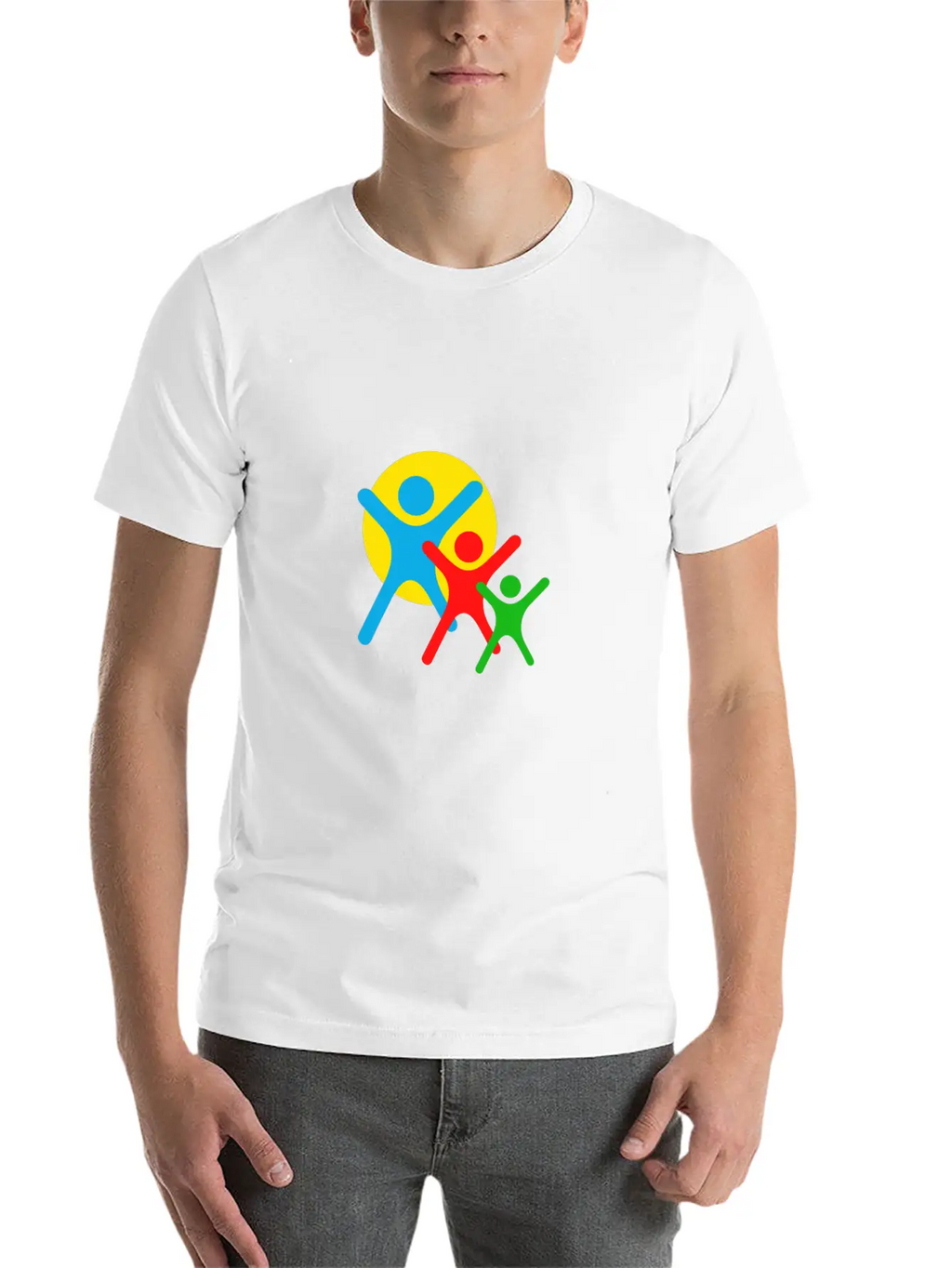 People Generation, Vector Logo Unisex Casual T-Shirt – Clean Design For Daily Comfort