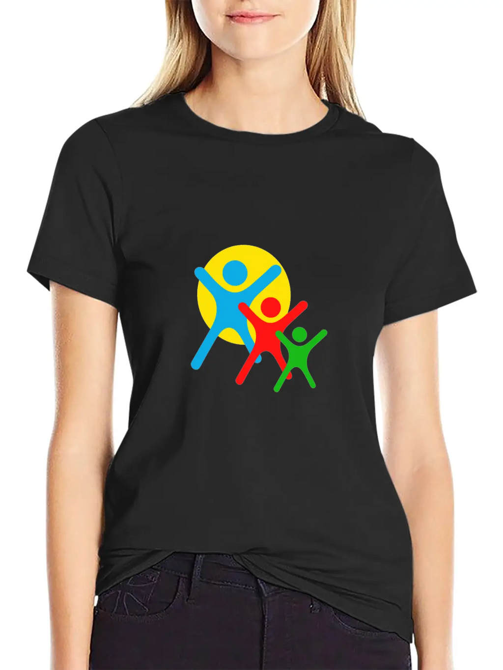 People Generation, Vector Logo Unisex Casual T-Shirt – Clean Design For Daily Comfort