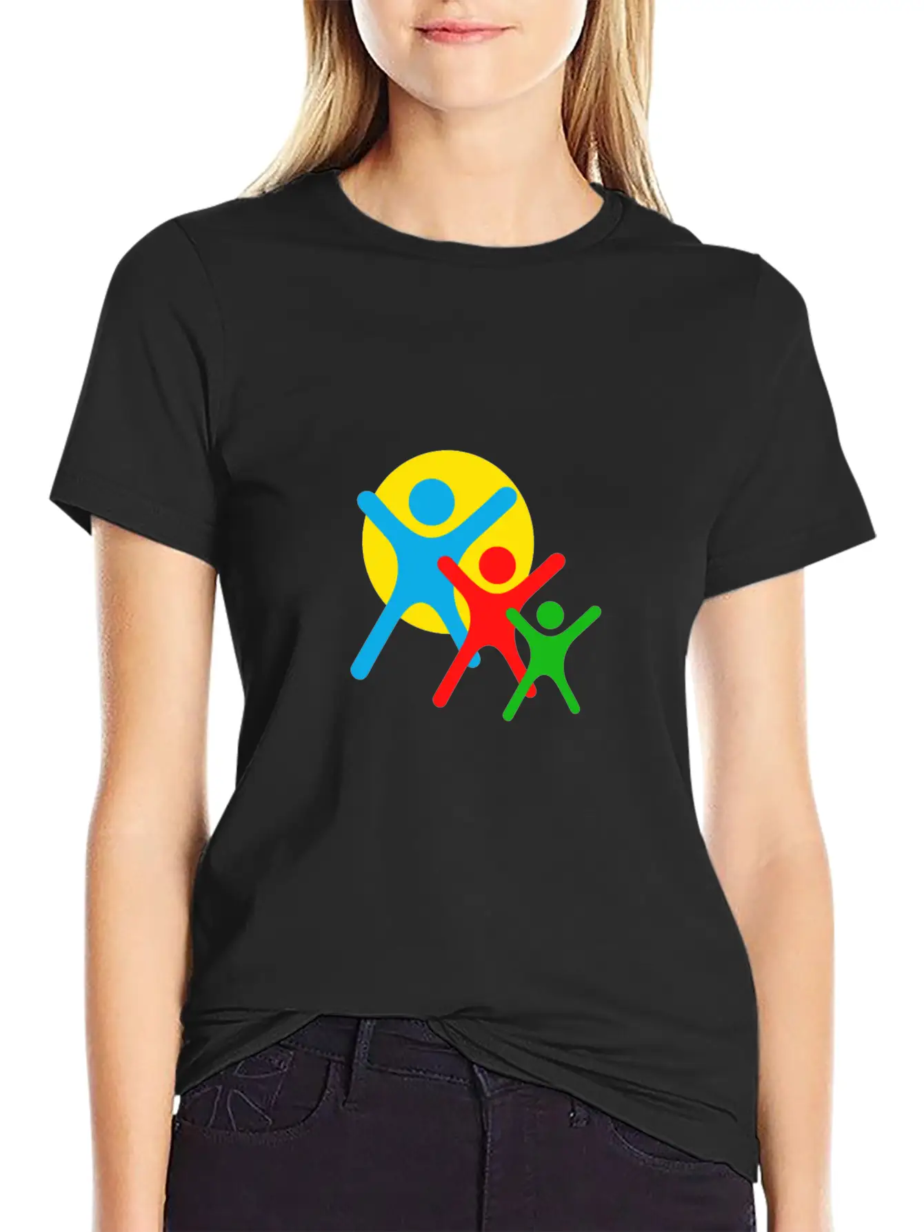 People Generation, Vector Logo Unisex Casual T-Shirt – Clean Design For Daily Comfort