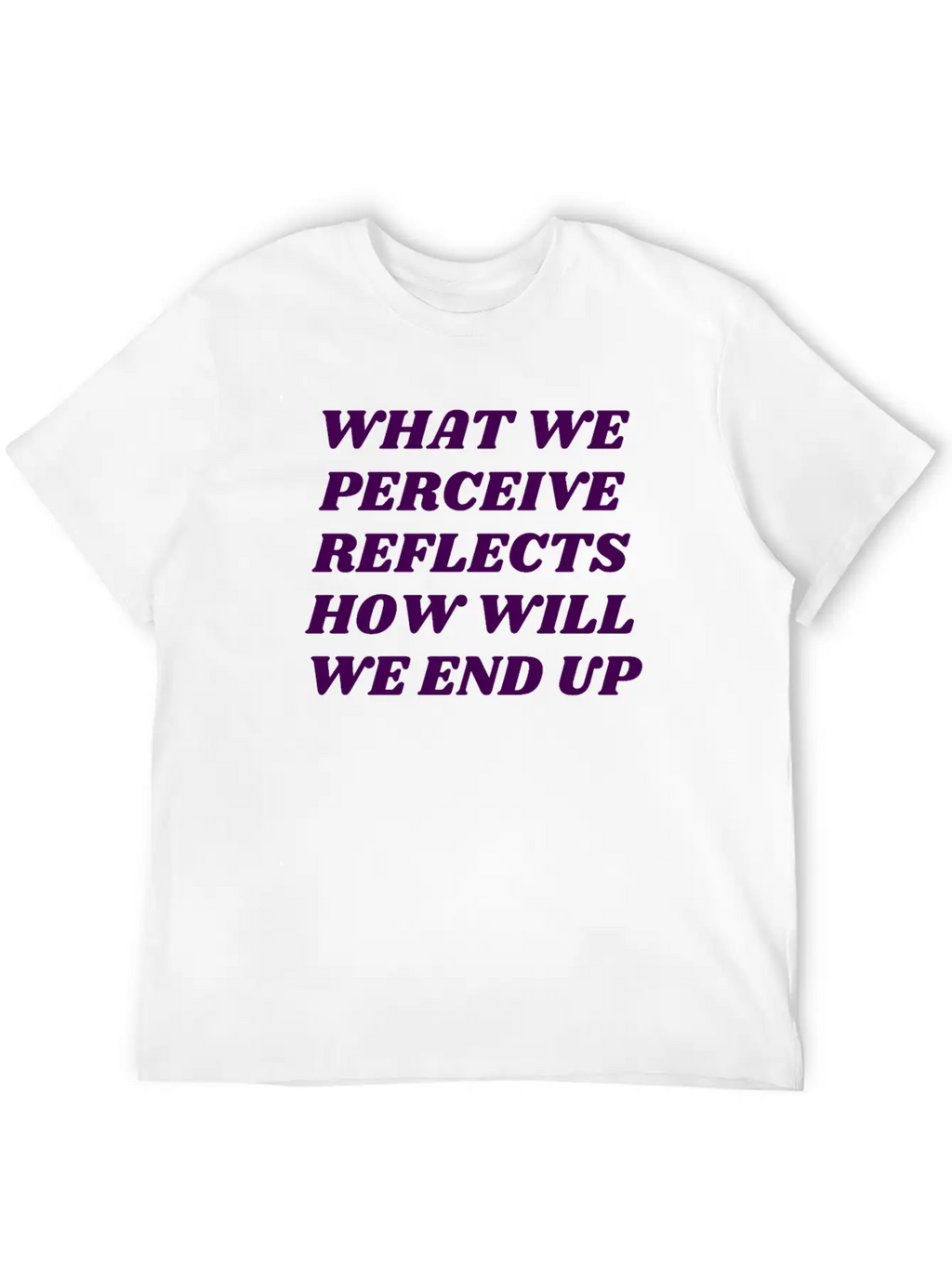 Perception Essential Cotton Tee For Daily Outfits – Unisex Style