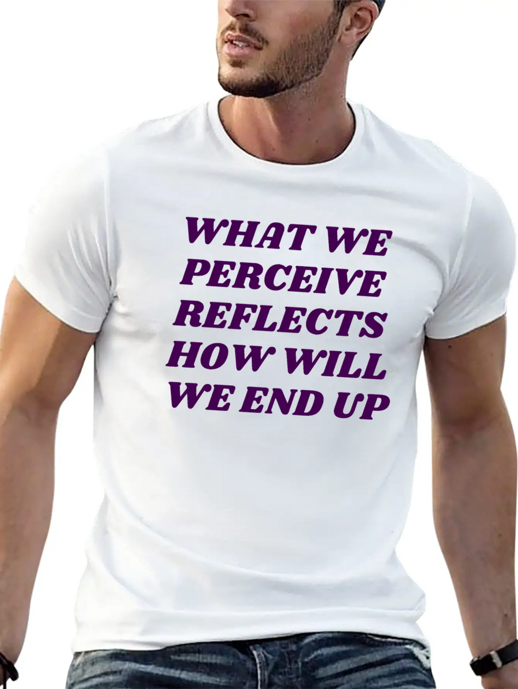 Perception Essential Cotton Tee For Daily Outfits – Unisex Style