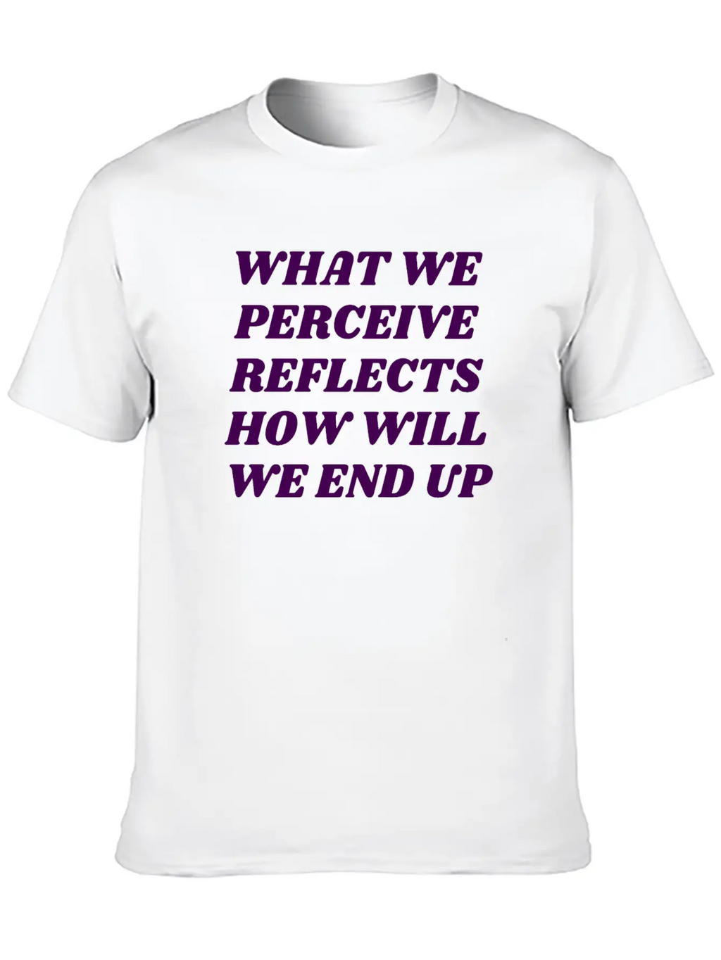 Perception Essential Cotton Tee For Daily Outfits – Unisex Style
