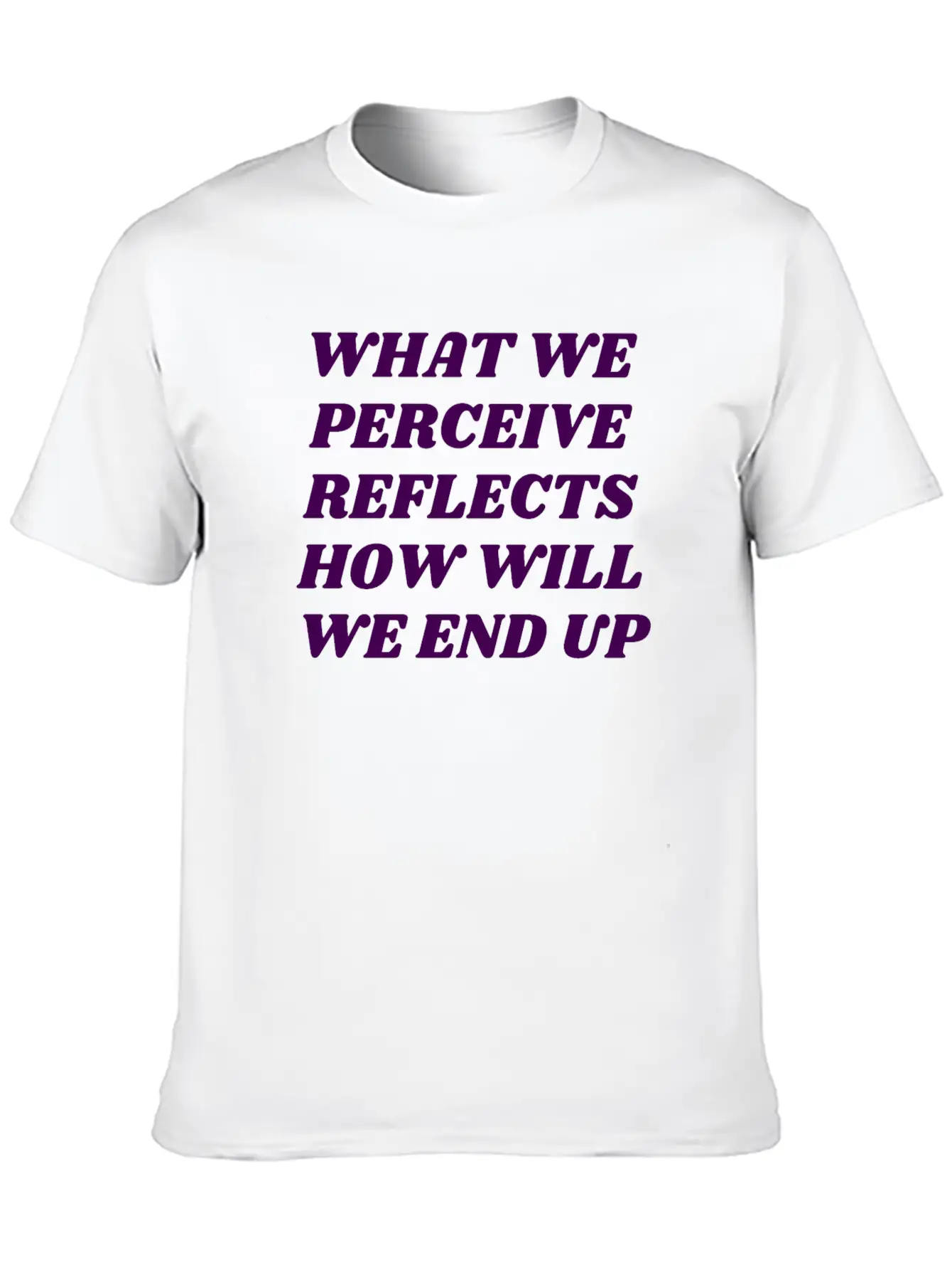 Perception Essential Cotton Tee For Daily Outfits – Unisex Style