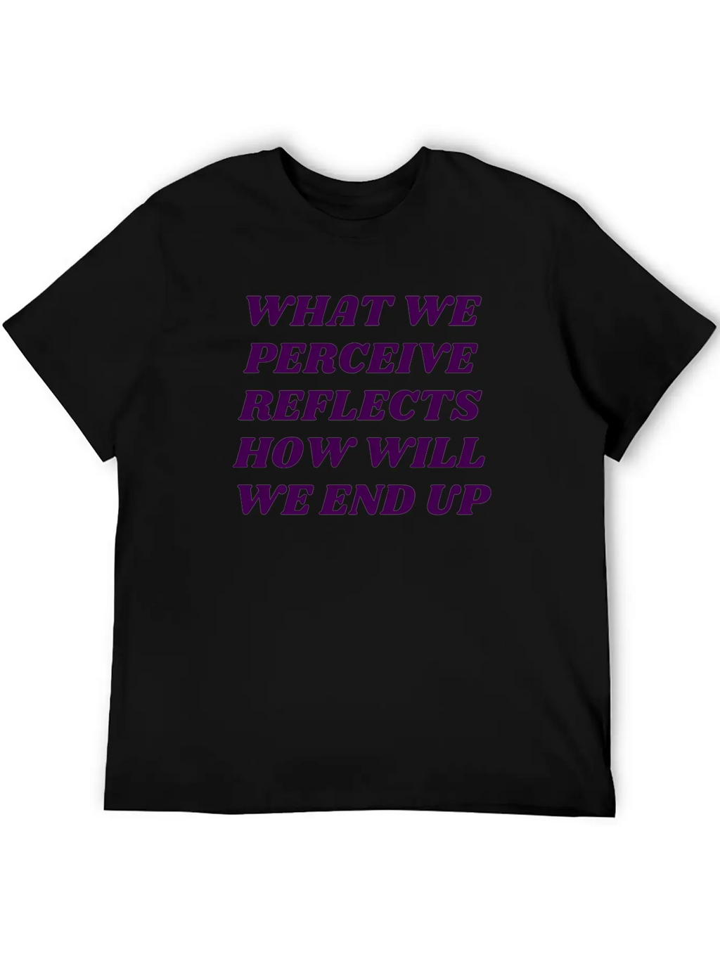 Perception Essential Cotton Tee For Daily Outfits – Unisex Style