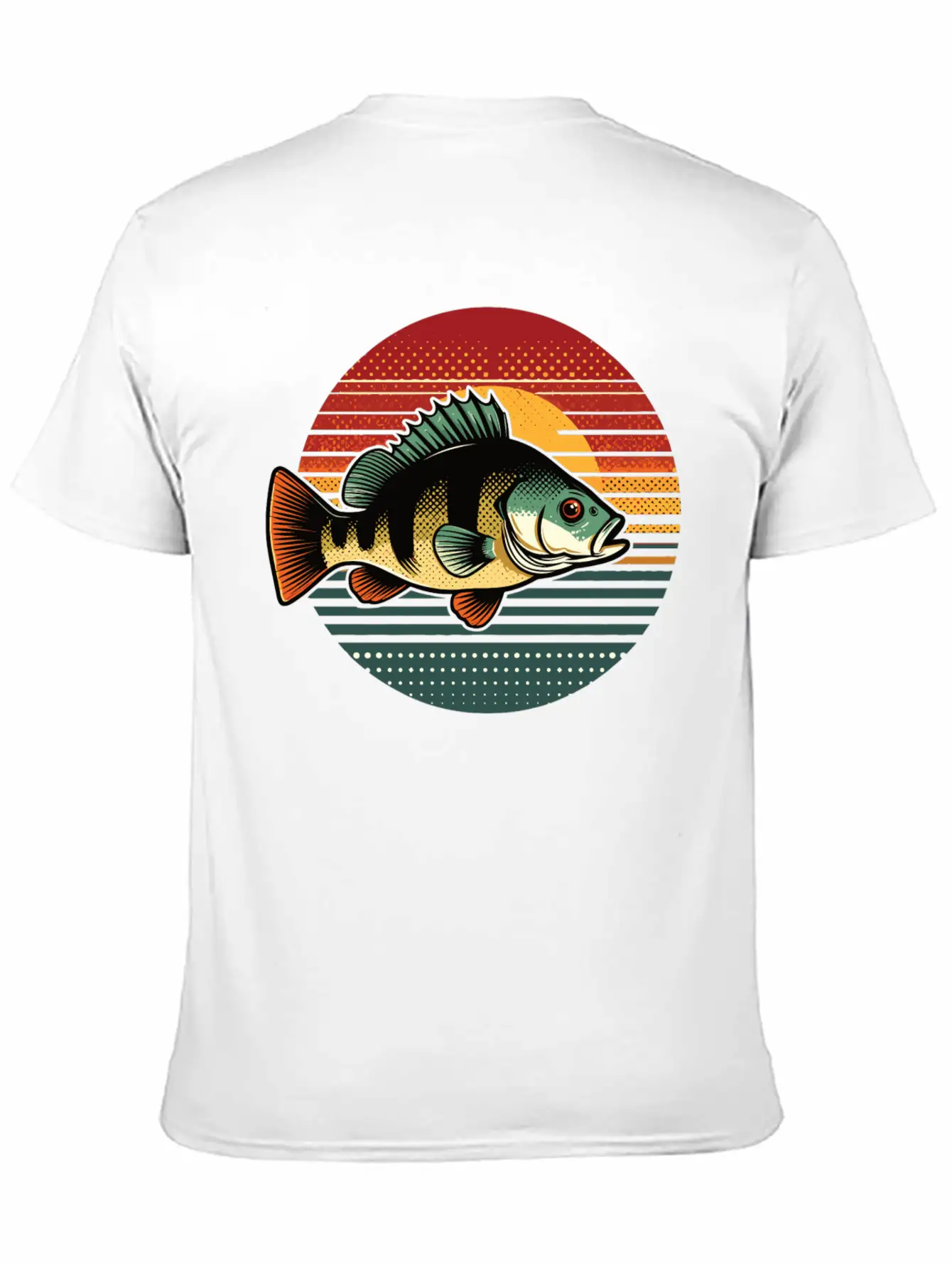 Perch Retro On A Retro Sunset Unisex Casual T-Shirt – Clean Design For Daily Comfort
