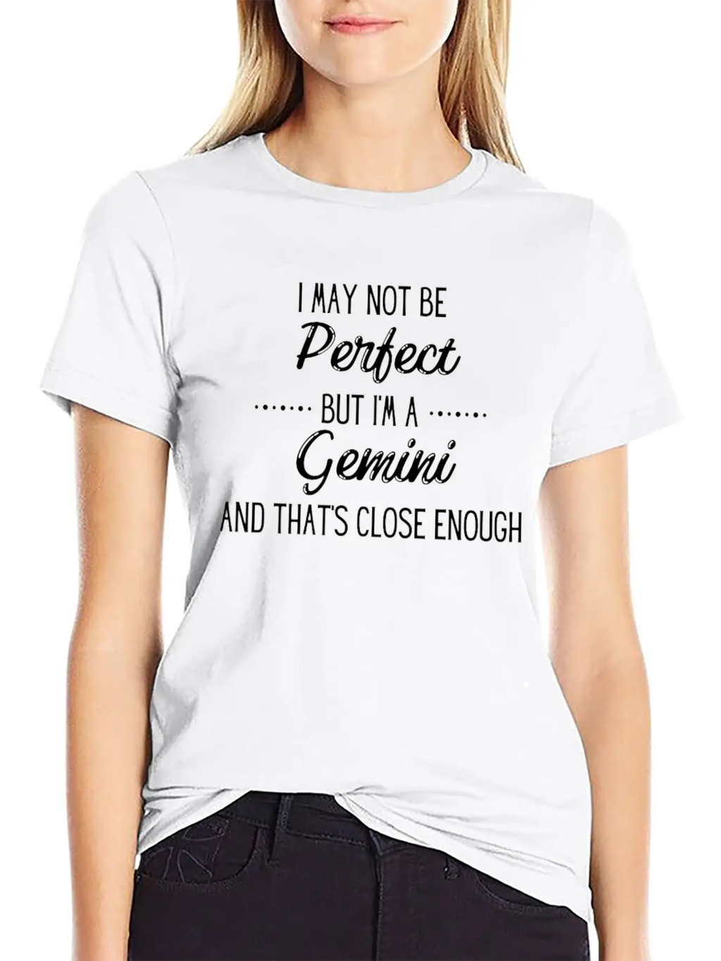 Perfect Gemini, Funny Unisex Casual T-Shirt – Clean Design For Daily Comfort