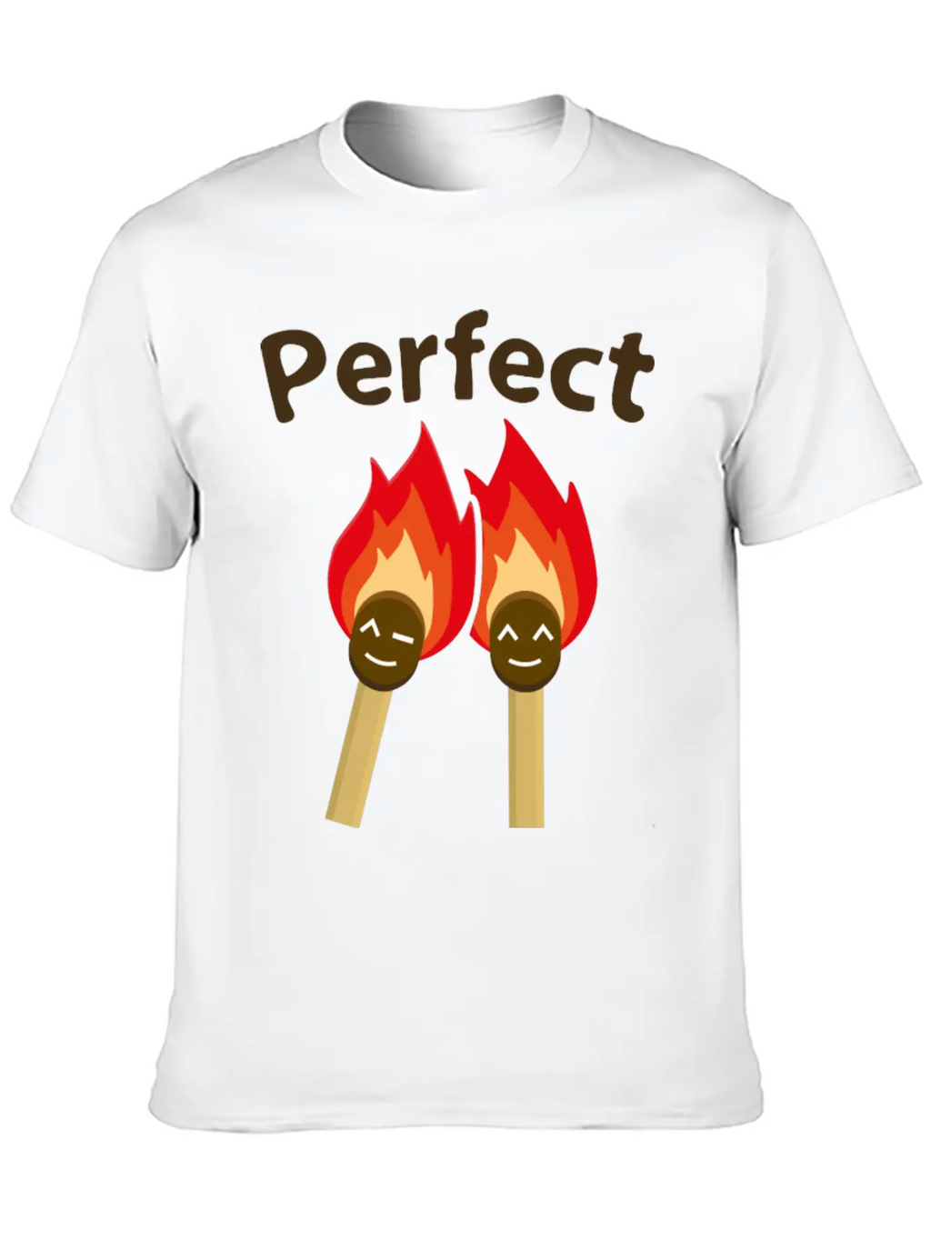 Perfect Match Unisex Casual T-Shirt – Clean Design For Daily Comfort