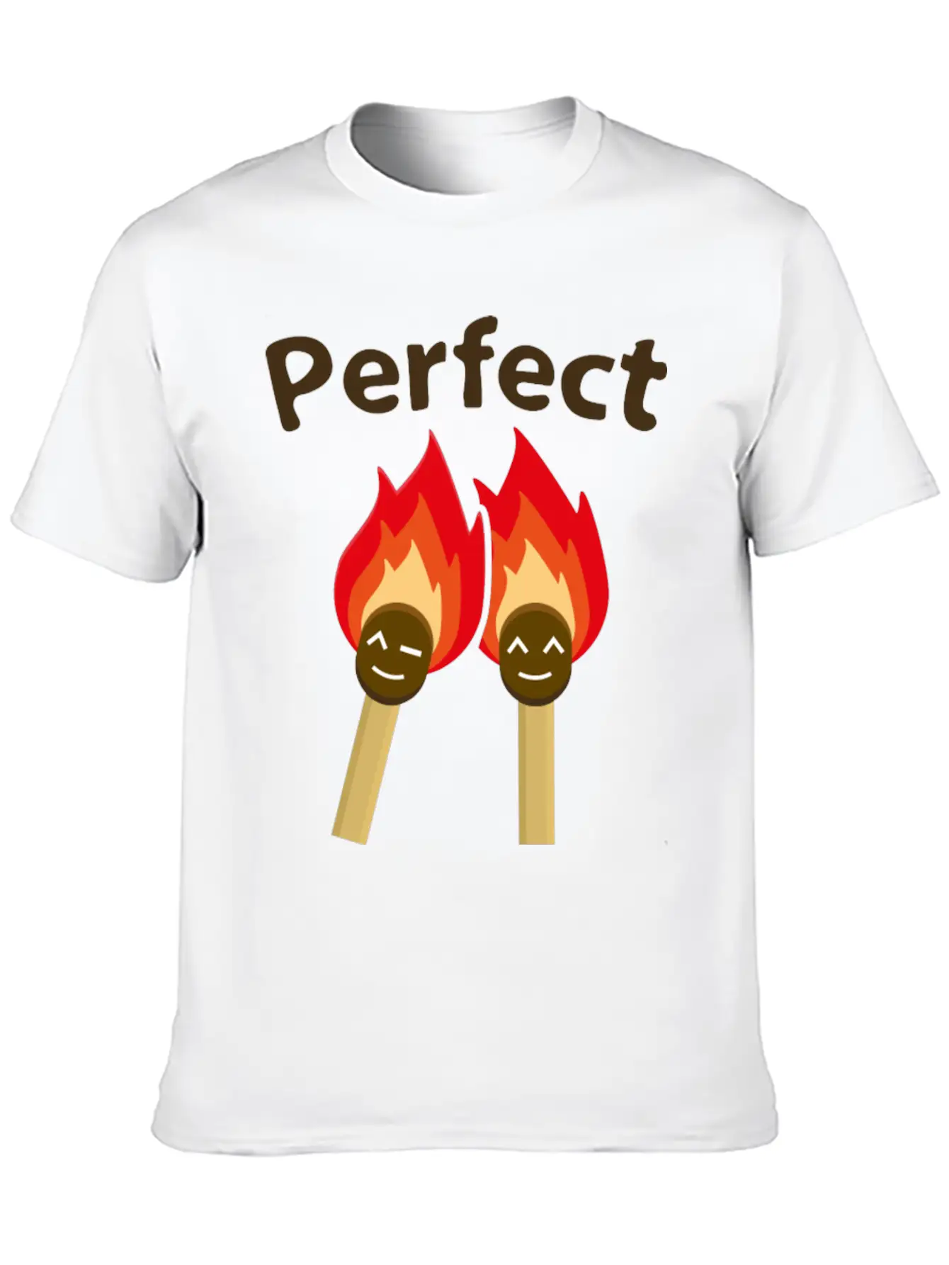 Perfect Match Unisex Casual T-Shirt – Clean Design For Daily Comfort