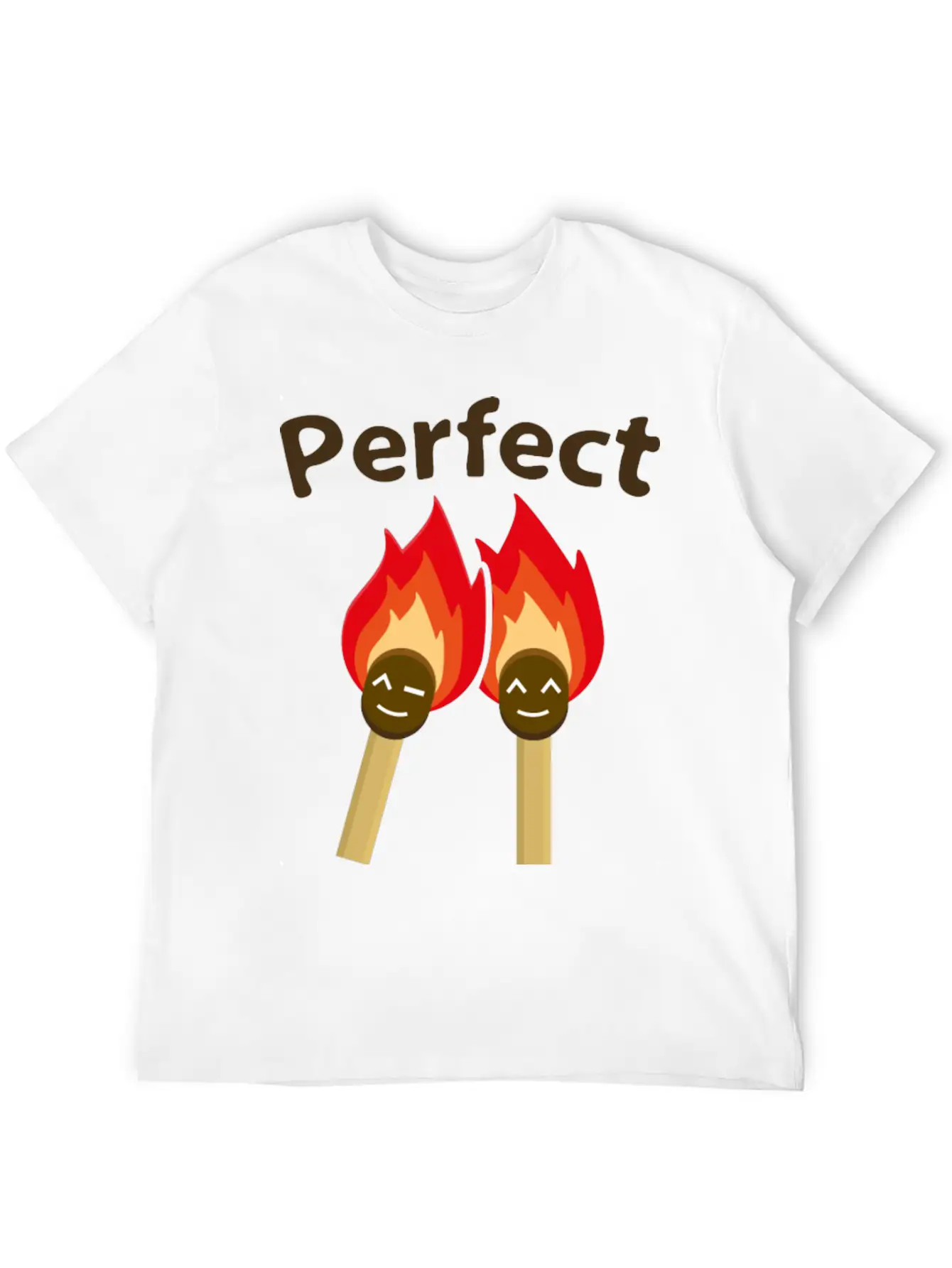 Perfect Match Unisex Casual T-Shirt – Clean Design For Daily Comfort