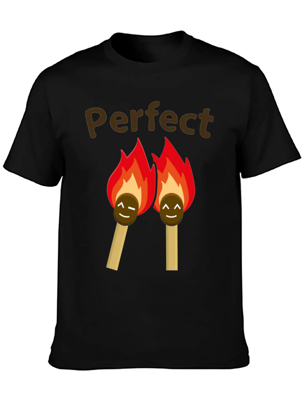 Perfect Match Unisex Casual T-Shirt – Clean Design For Daily Comfort