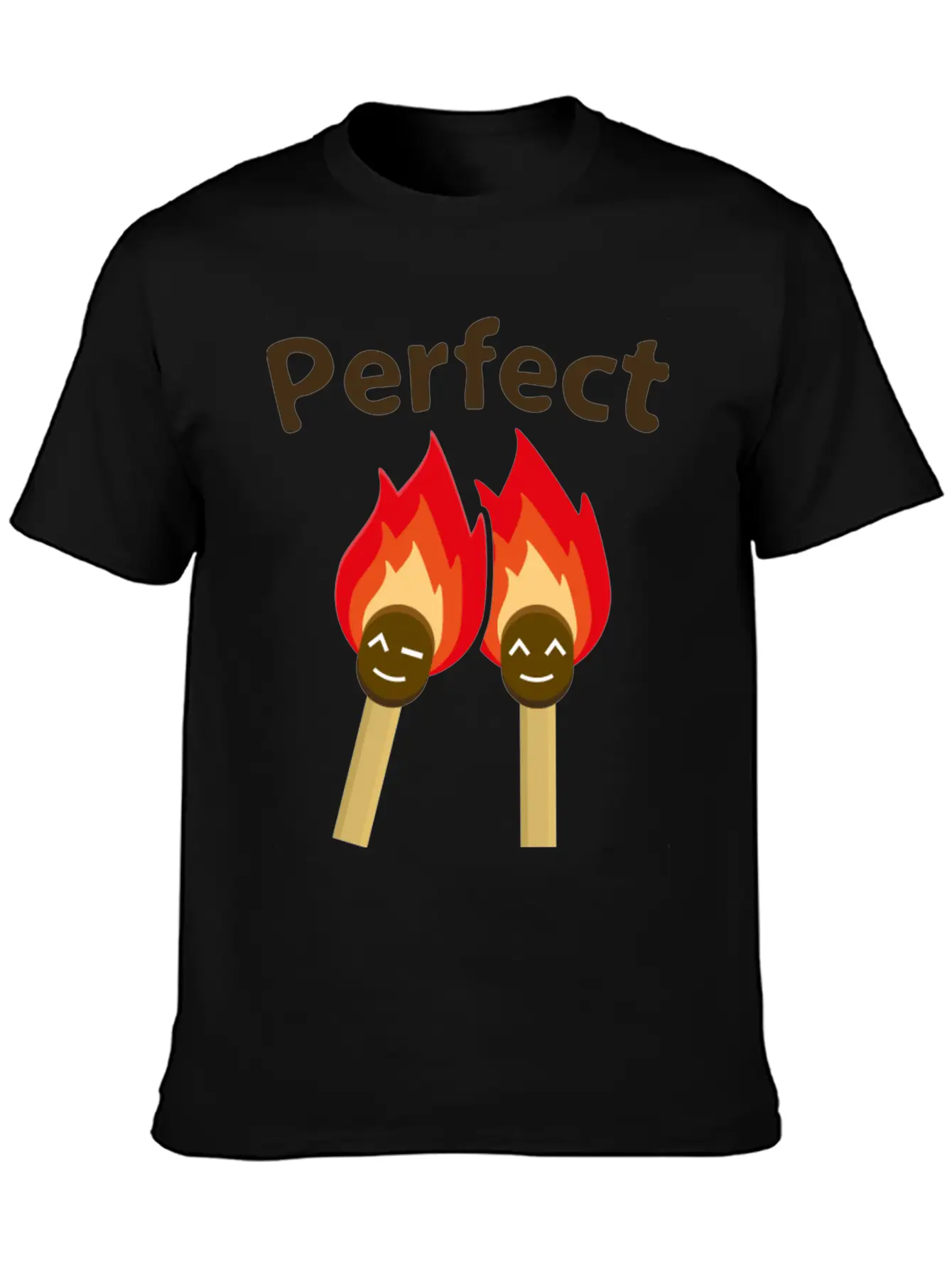 Perfect Match Unisex Casual T-Shirt – Clean Design For Daily Comfort