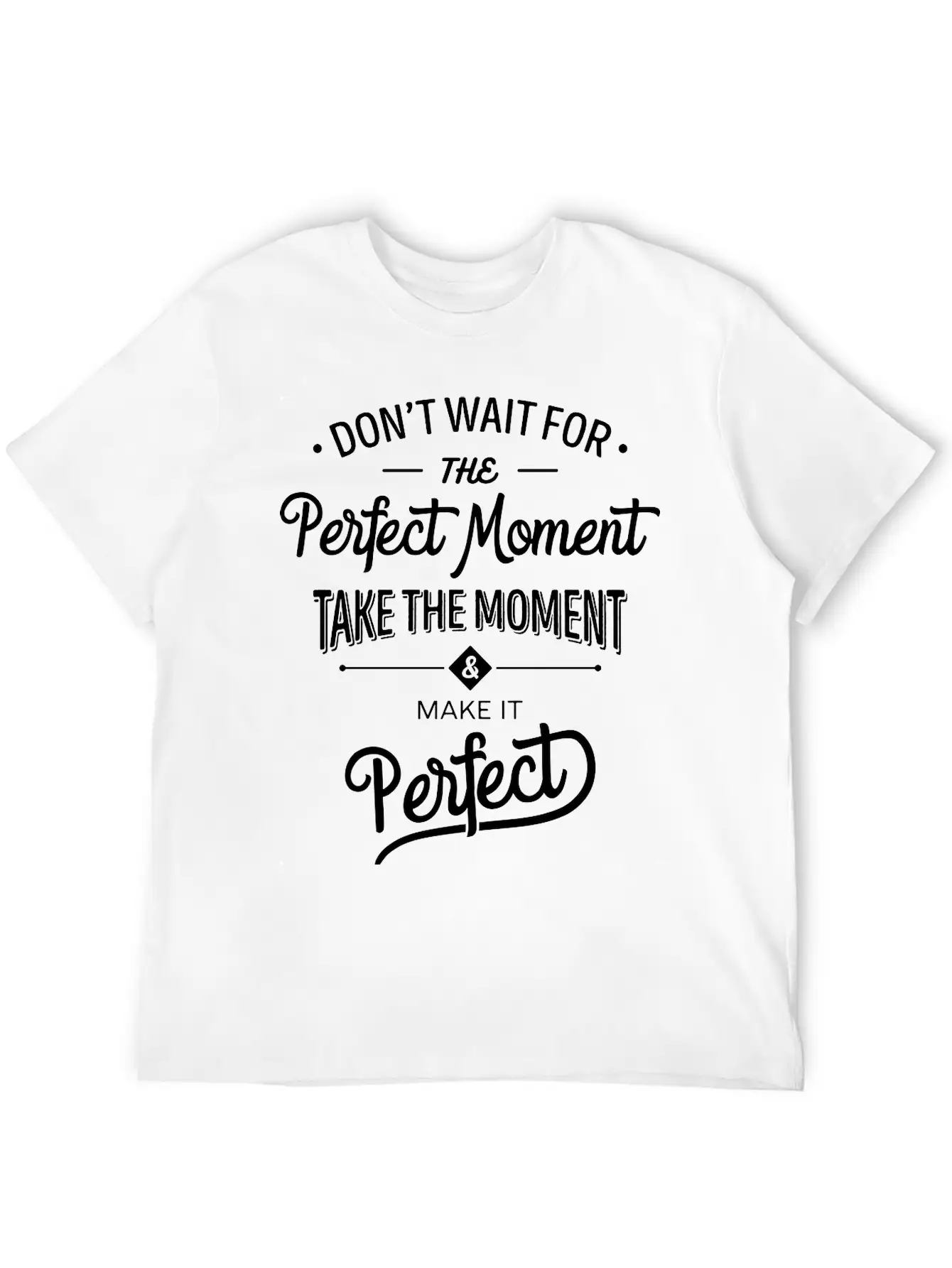 Perfect Moment Unisex Casual T-Shirt – Clean Design For Daily Comfort