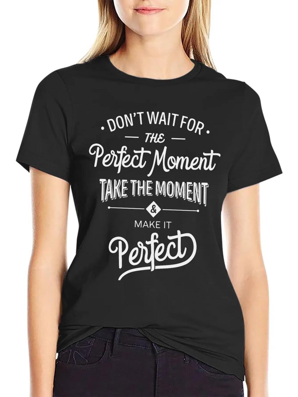 Perfect Moment Unisex Casual T-Shirt – Clean Design For Daily Comfort