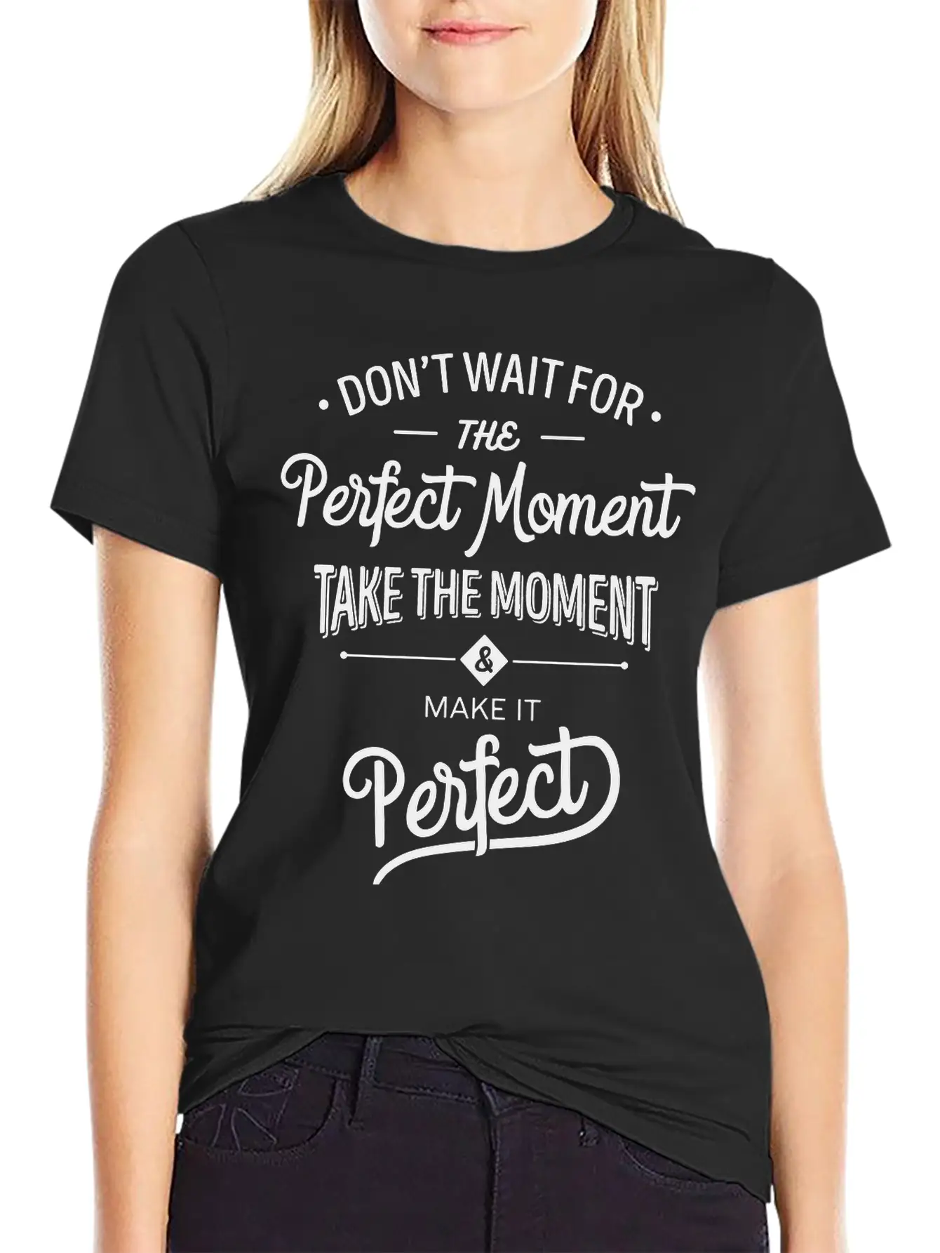 Perfect Moment Unisex Casual T-Shirt – Clean Design For Daily Comfort