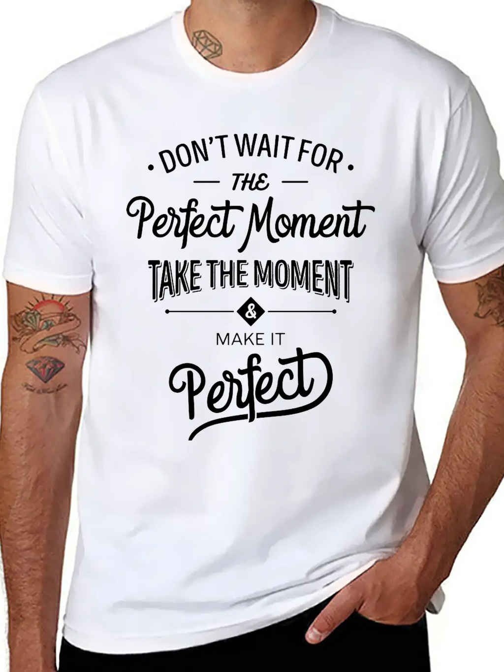 Perfect Moment Unisex Casual T-Shirt – Clean Design For Daily Comfort