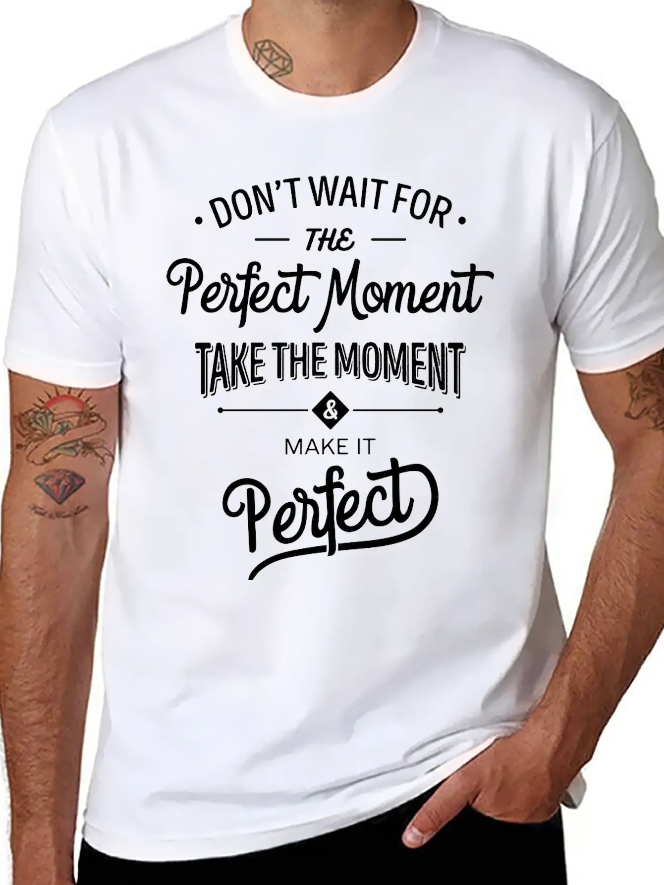 Perfect Moment Unisex Casual T-Shirt – Clean Design For Daily Comfort