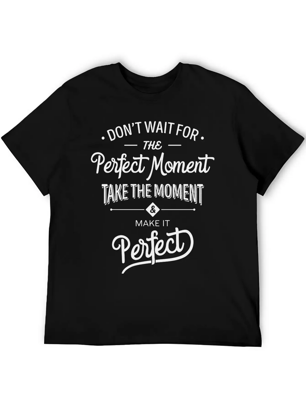 Perfect Moment Unisex Casual T-Shirt – Clean Design For Daily Comfort