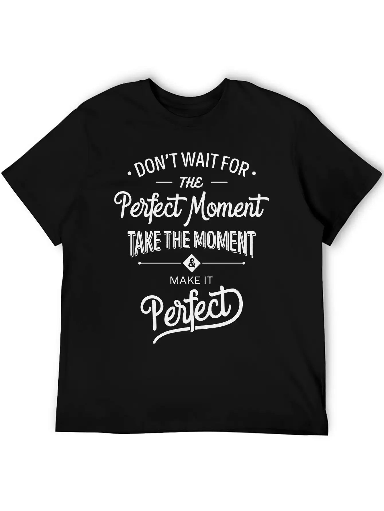 Perfect Moment Unisex Casual T-Shirt – Clean Design For Daily Comfort