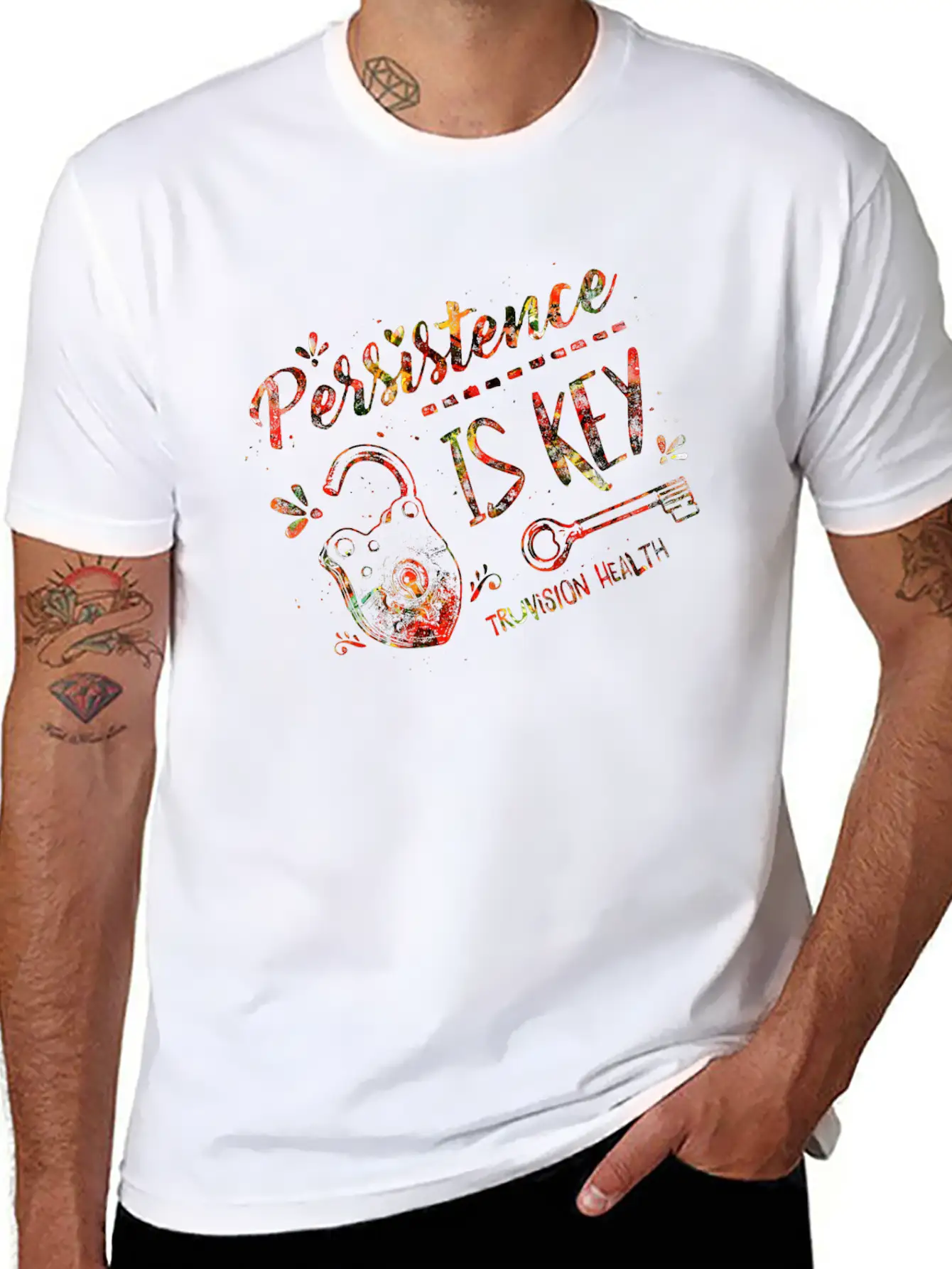 Persistence Is Key Unisex Casual T-Shirt – Clean Design For Daily Comfort