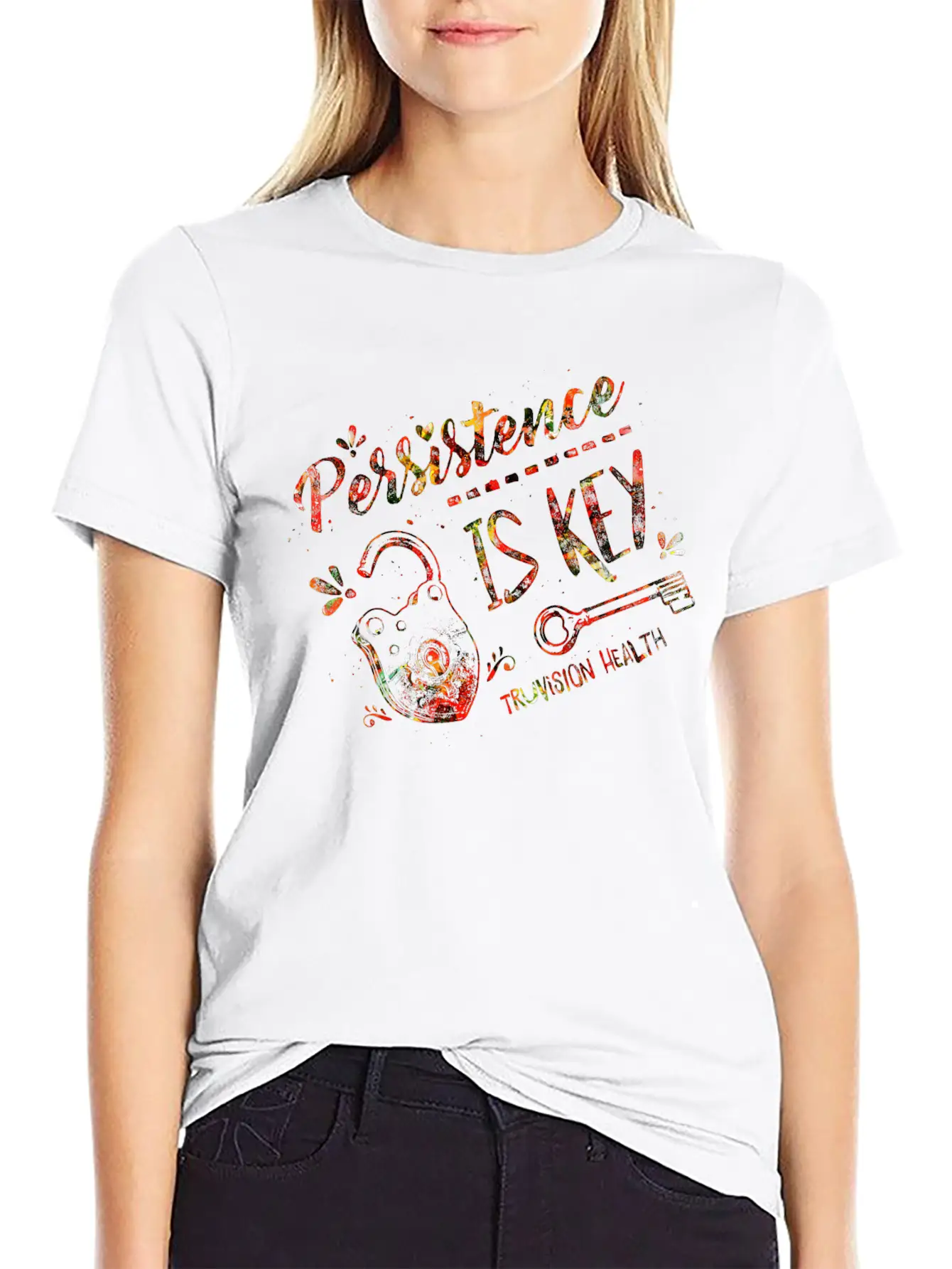 Persistence Is Key Unisex Casual T-Shirt – Clean Design For Daily Comfort