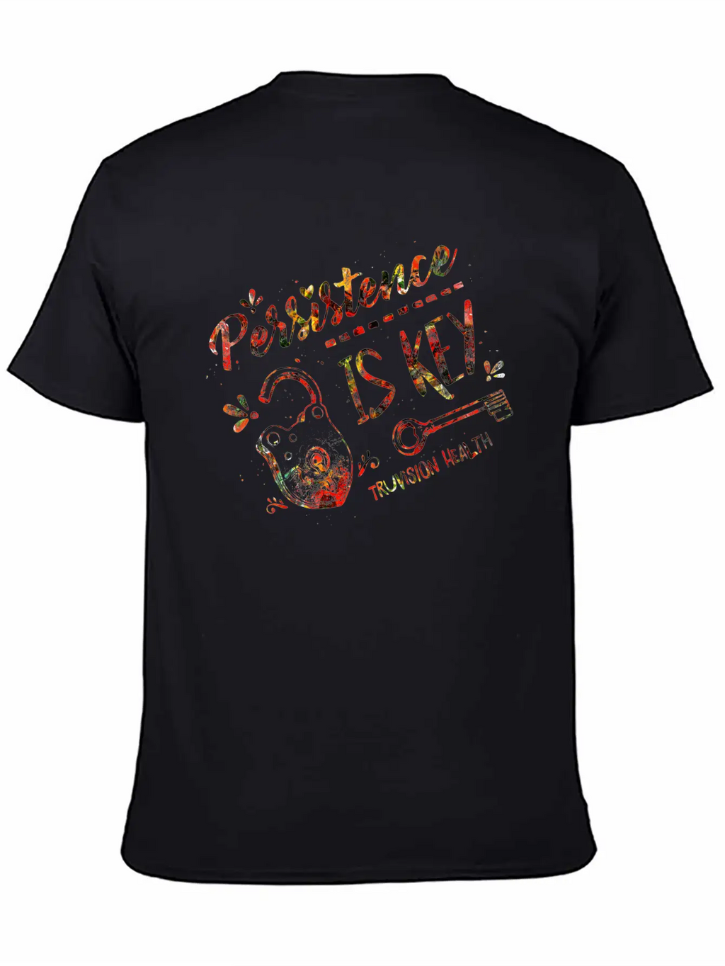 Persistence Is Key Unisex Casual T-Shirt – Clean Design For Daily Comfort
