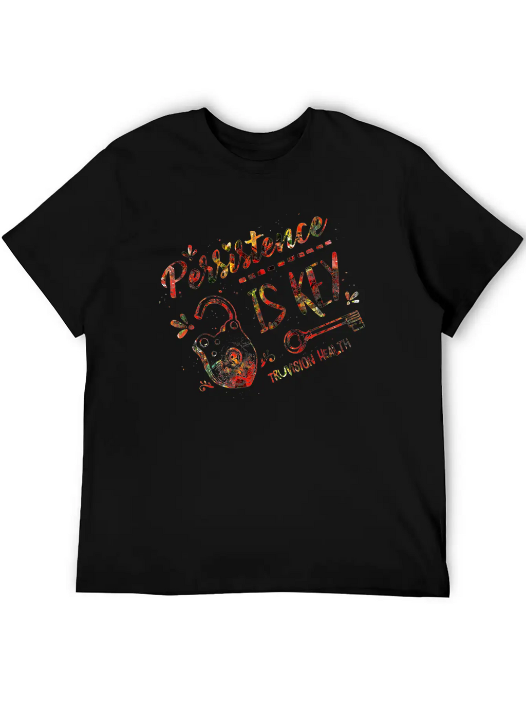 Persistence Is Key Unisex Casual T-Shirt – Clean Design For Daily Comfort