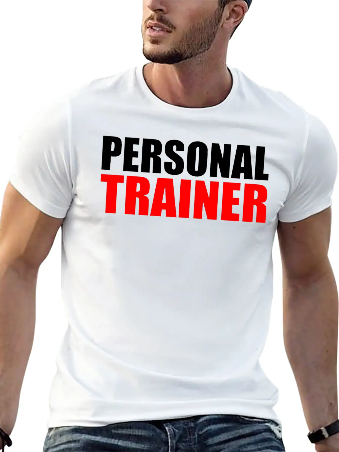Personal Trainer Unisex Short Sleeve Soft Cotton T-Shirt – Casual Everyday Wear