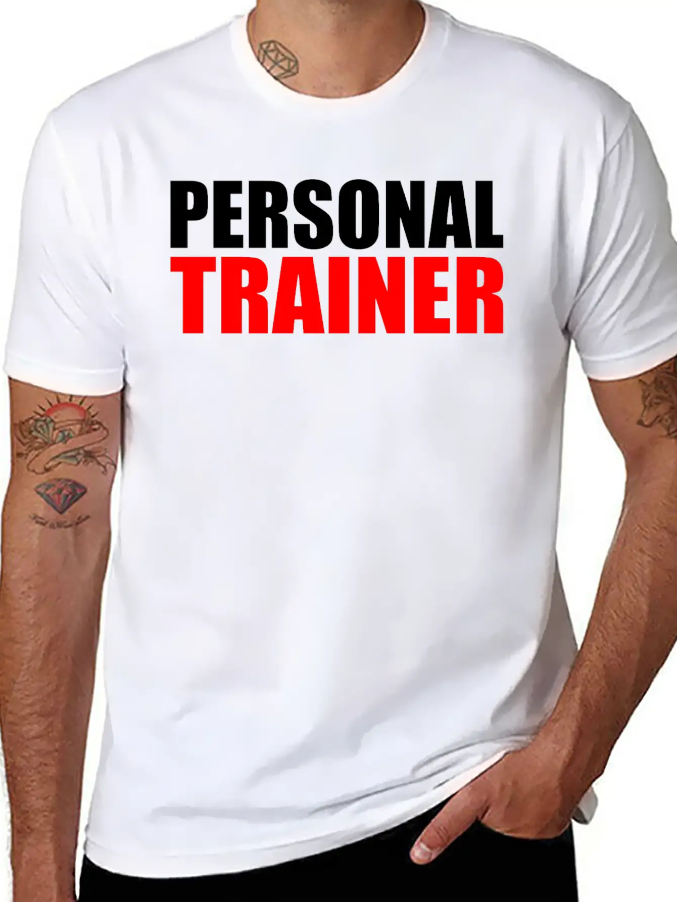Personal Trainer Unisex Short Sleeve Soft Cotton T-Shirt – Casual Everyday Wear