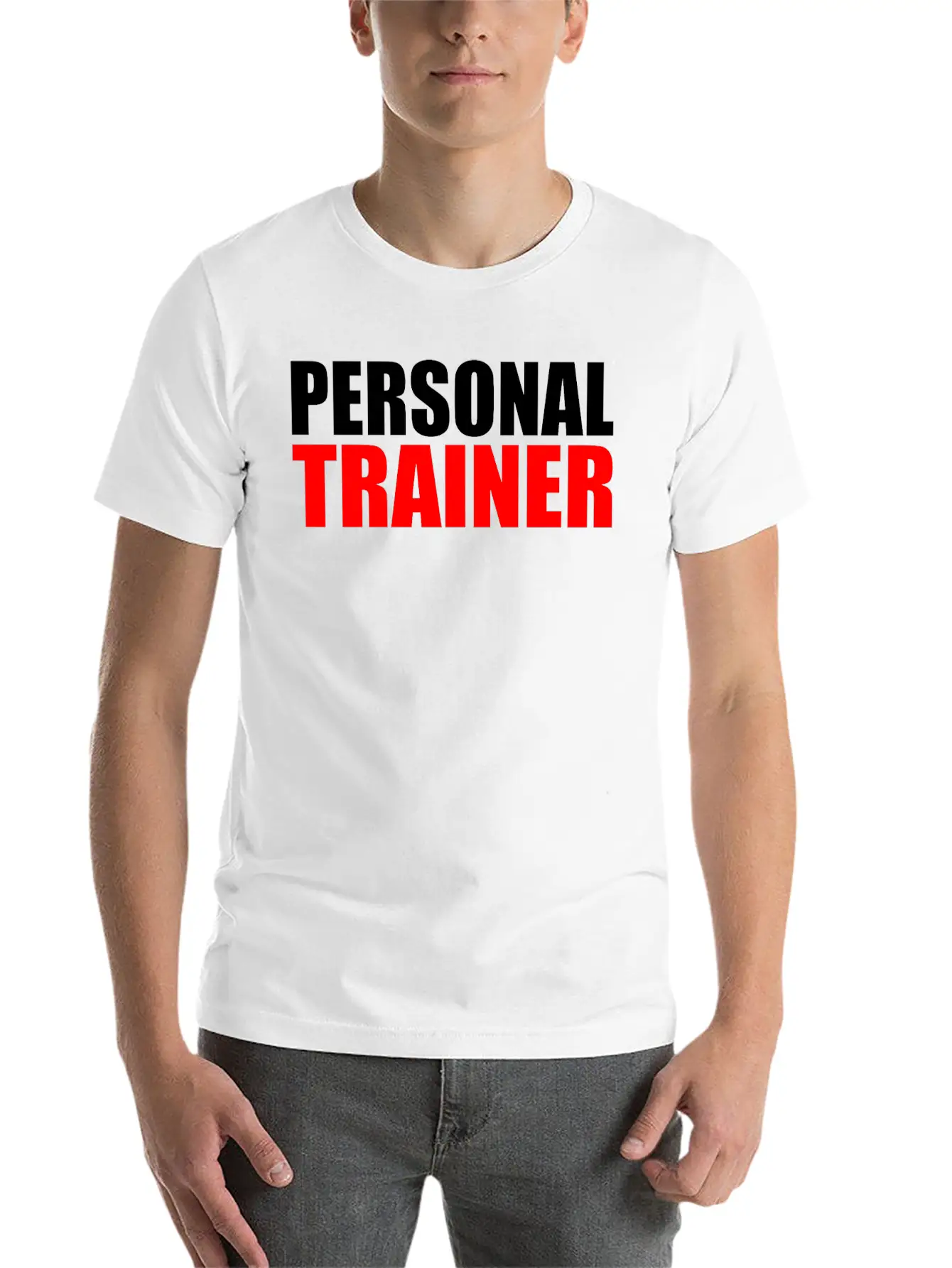Personal Trainer Unisex Short Sleeve Soft Cotton T-Shirt – Casual Everyday Wear