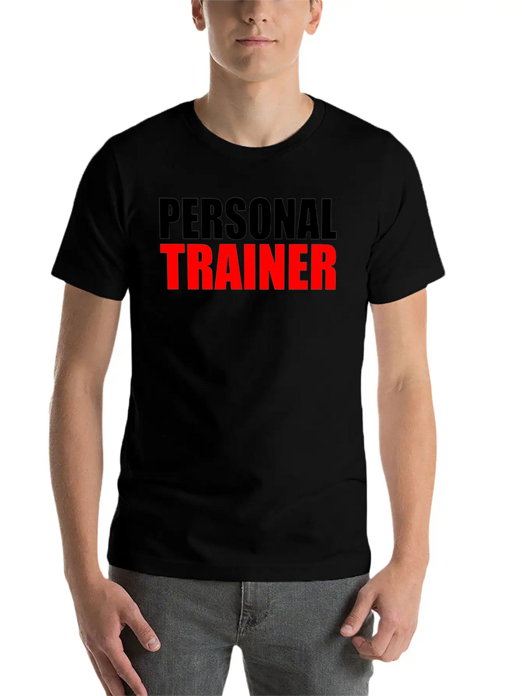 Personal Trainer Unisex Short Sleeve Soft Cotton T-Shirt – Casual Everyday Wear
