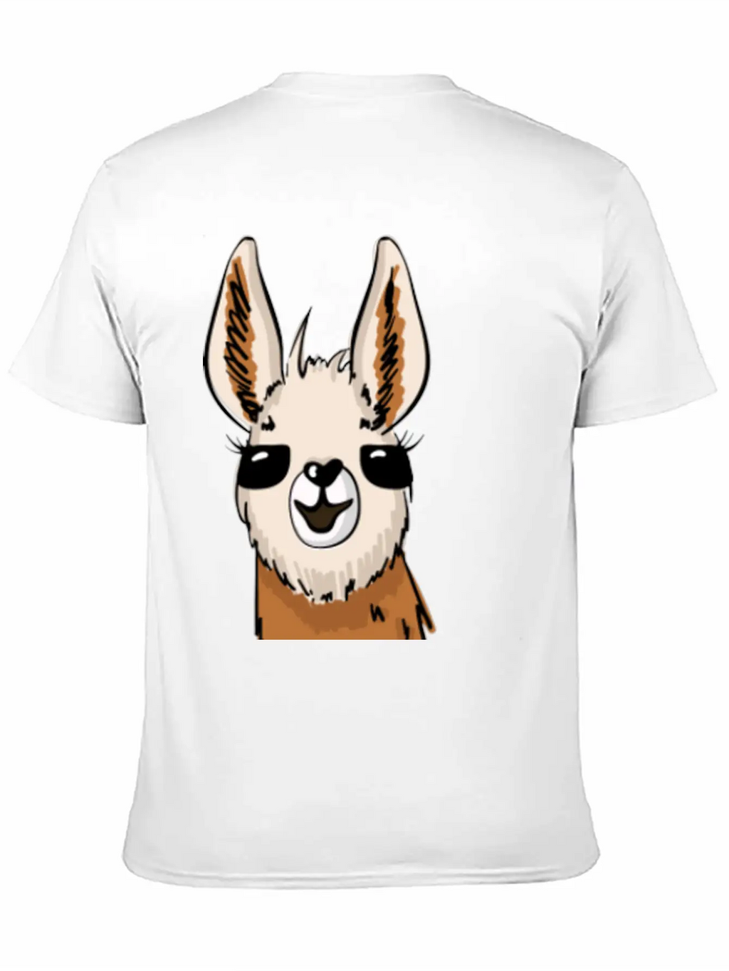Personalized Llama Peak Casual Graphic T-Shirt – Simple And Comfortable Daily Wear
