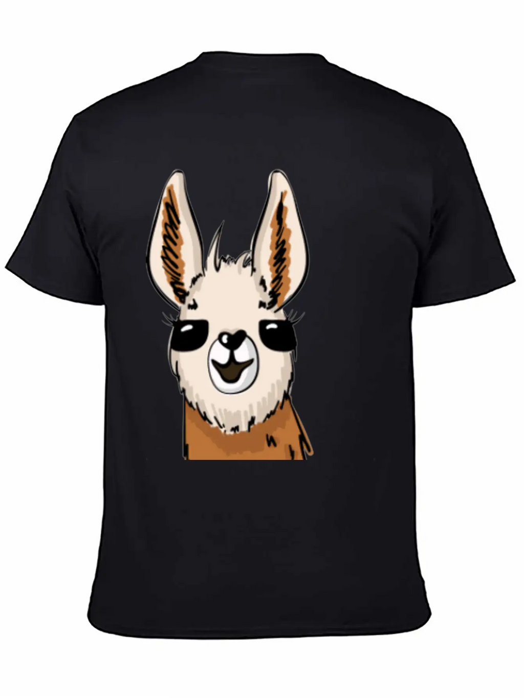 Personalized Llama Peak Casual Graphic T-Shirt – Simple And Comfortable Daily Wear