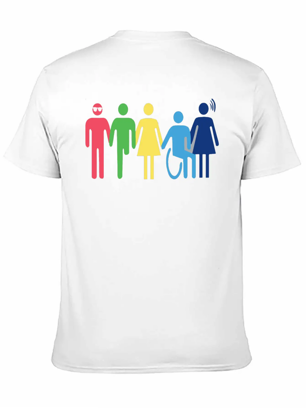 Persones With Disabilities Essential Cotton Tee For Daily Outfits – Unisex Style
