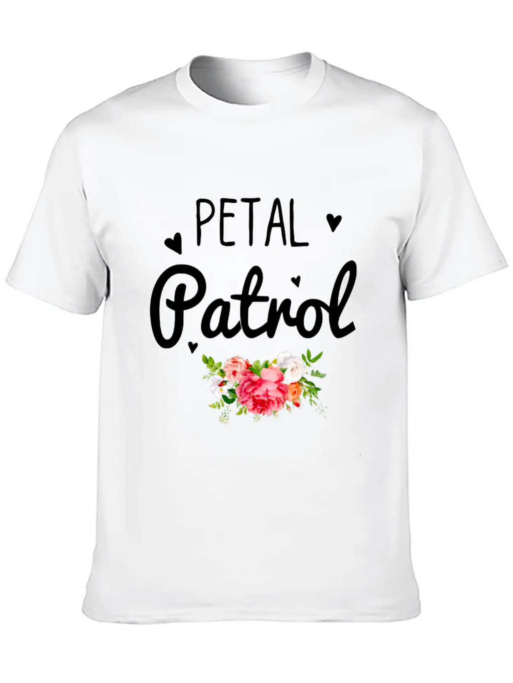Petal Patrol Shirt Unisex Short Sleeve Soft Cotton T-Shirt – Casual Everyday Wear