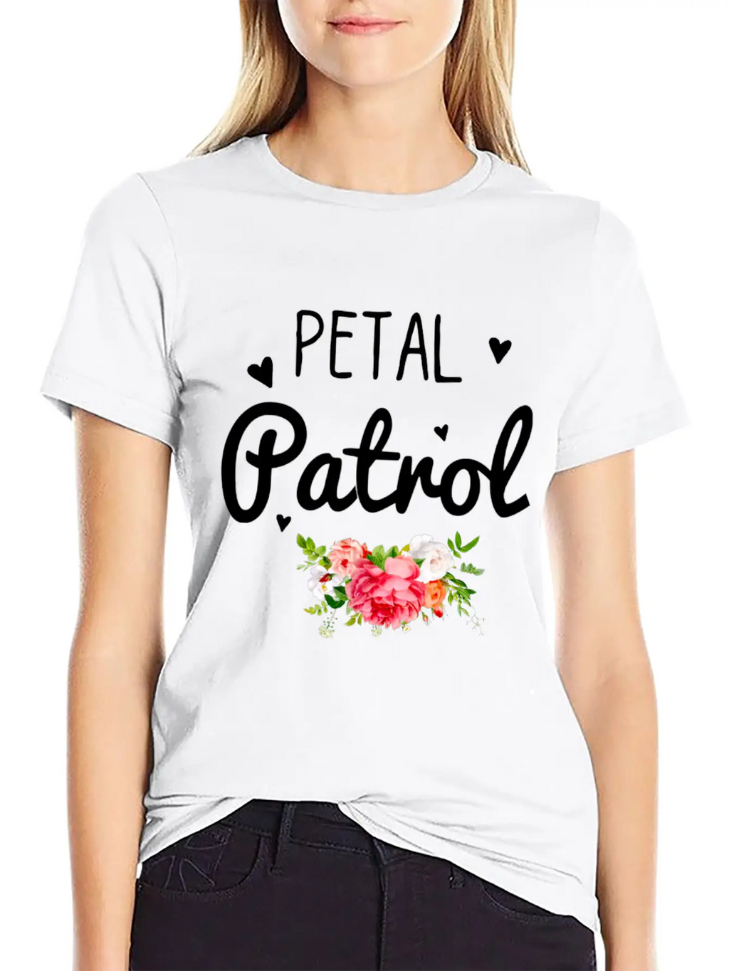 Petal Patrol Shirt Unisex Short Sleeve Soft Cotton T-Shirt – Casual Everyday Wear