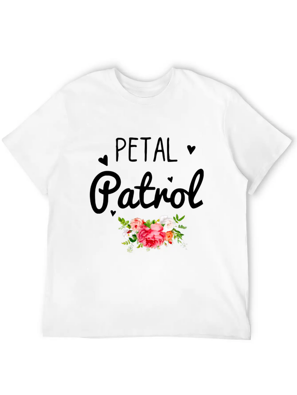 Petal Patrol Shirt Unisex Short Sleeve Soft Cotton T-Shirt – Casual Everyday Wear