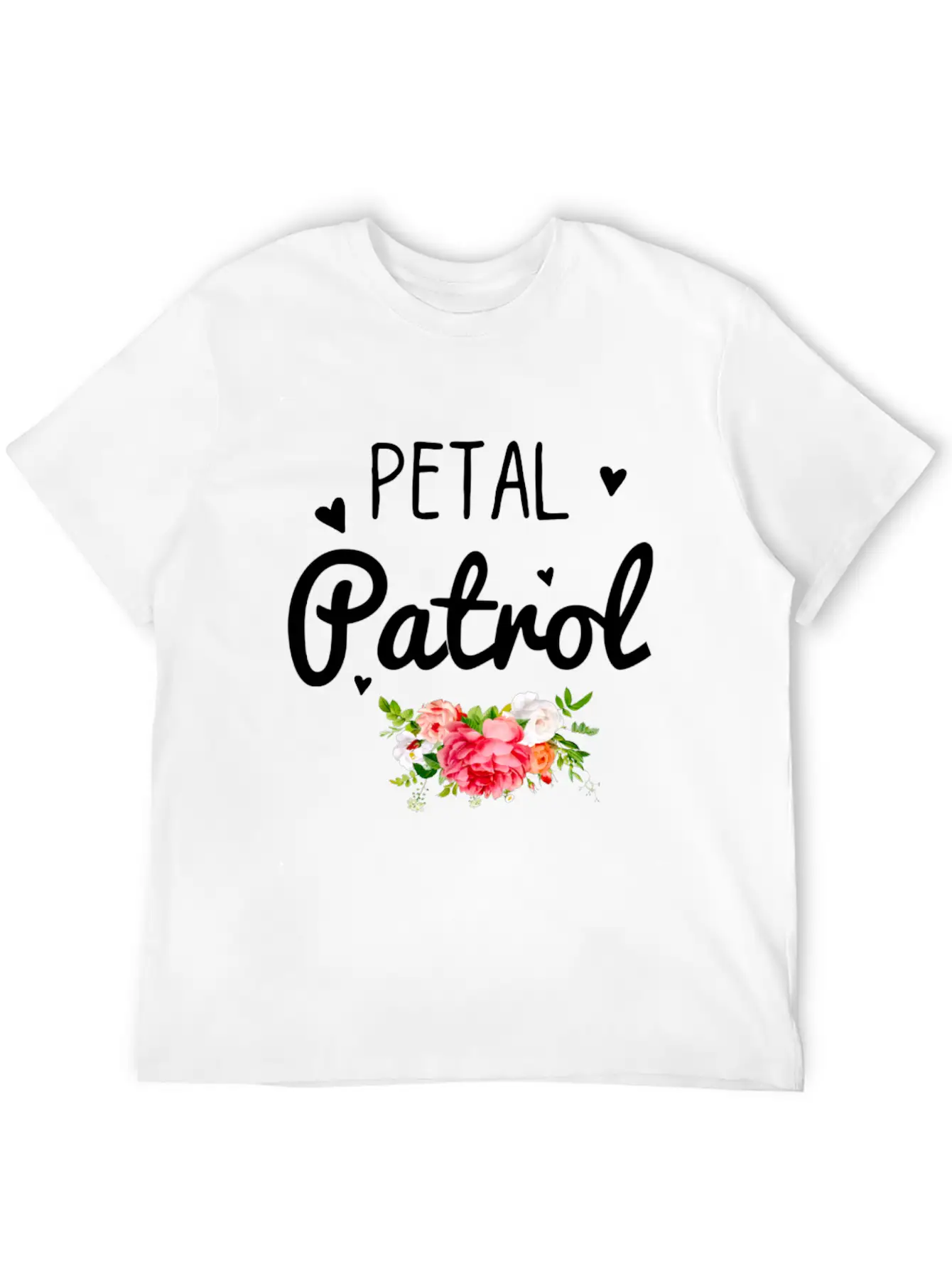 Petal Patrol Shirt Unisex Short Sleeve Soft Cotton T-Shirt – Casual Everyday Wear