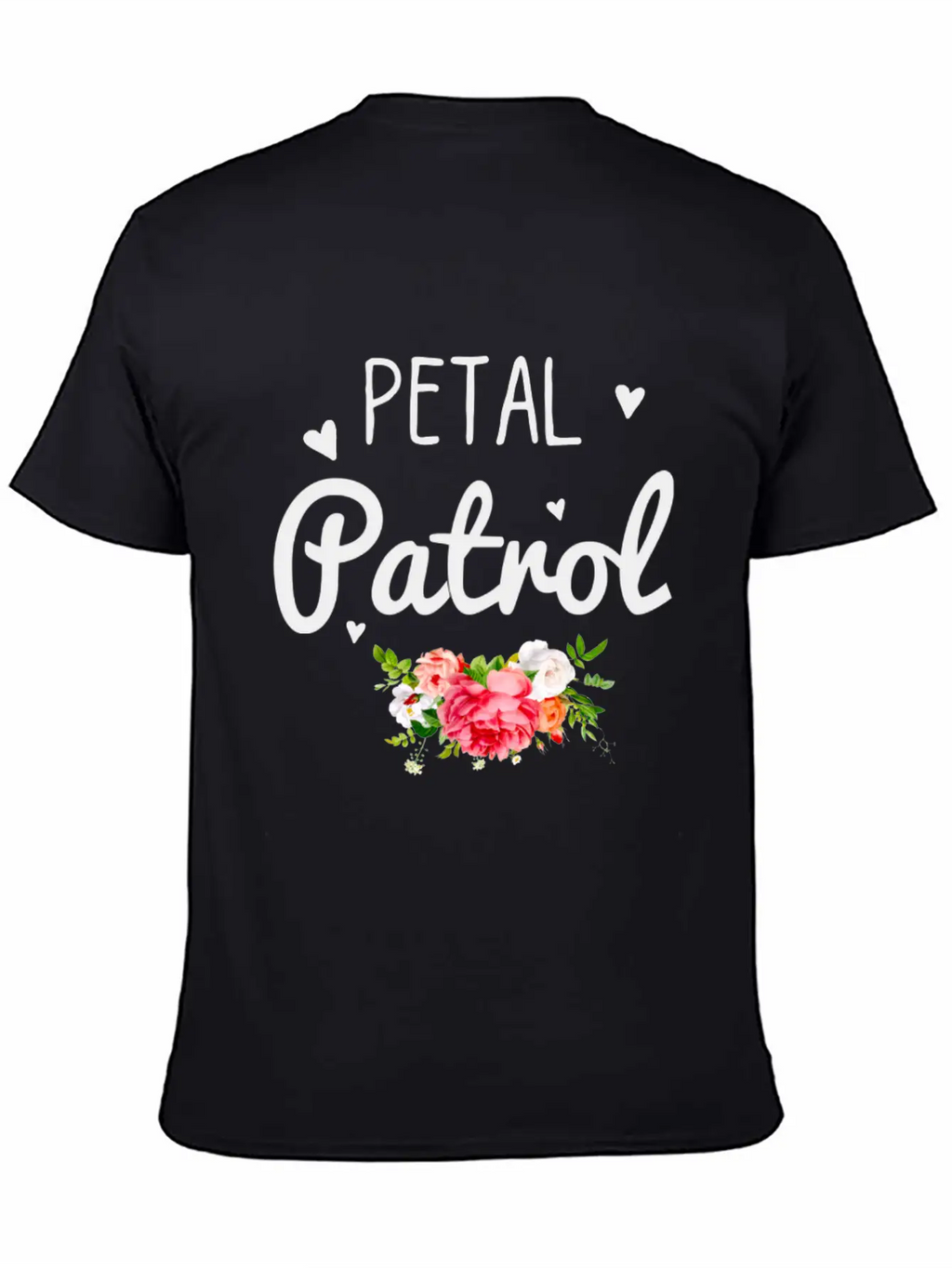 Petal Patrol Shirt Unisex Short Sleeve Soft Cotton T-Shirt – Casual Everyday Wear