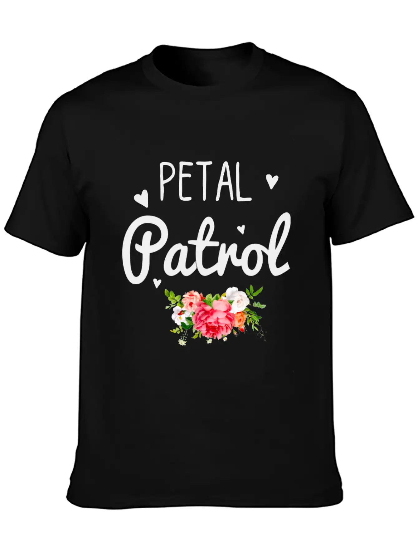 Petal Patrol Shirt Unisex Short Sleeve Soft Cotton T-Shirt – Casual Everyday Wear