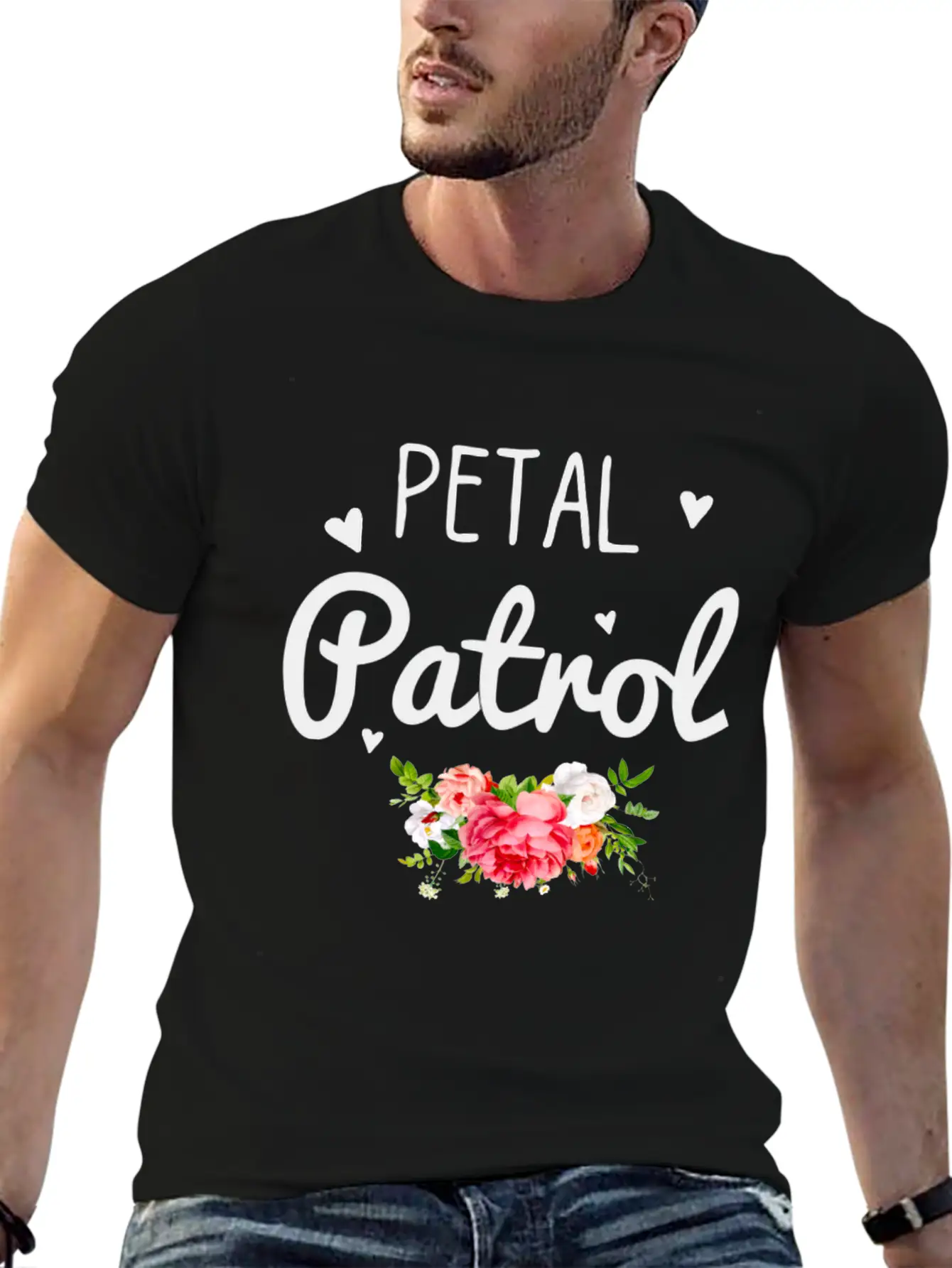 Petal Patrol Shirt Unisex Short Sleeve Soft Cotton T-Shirt – Casual Everyday Wear