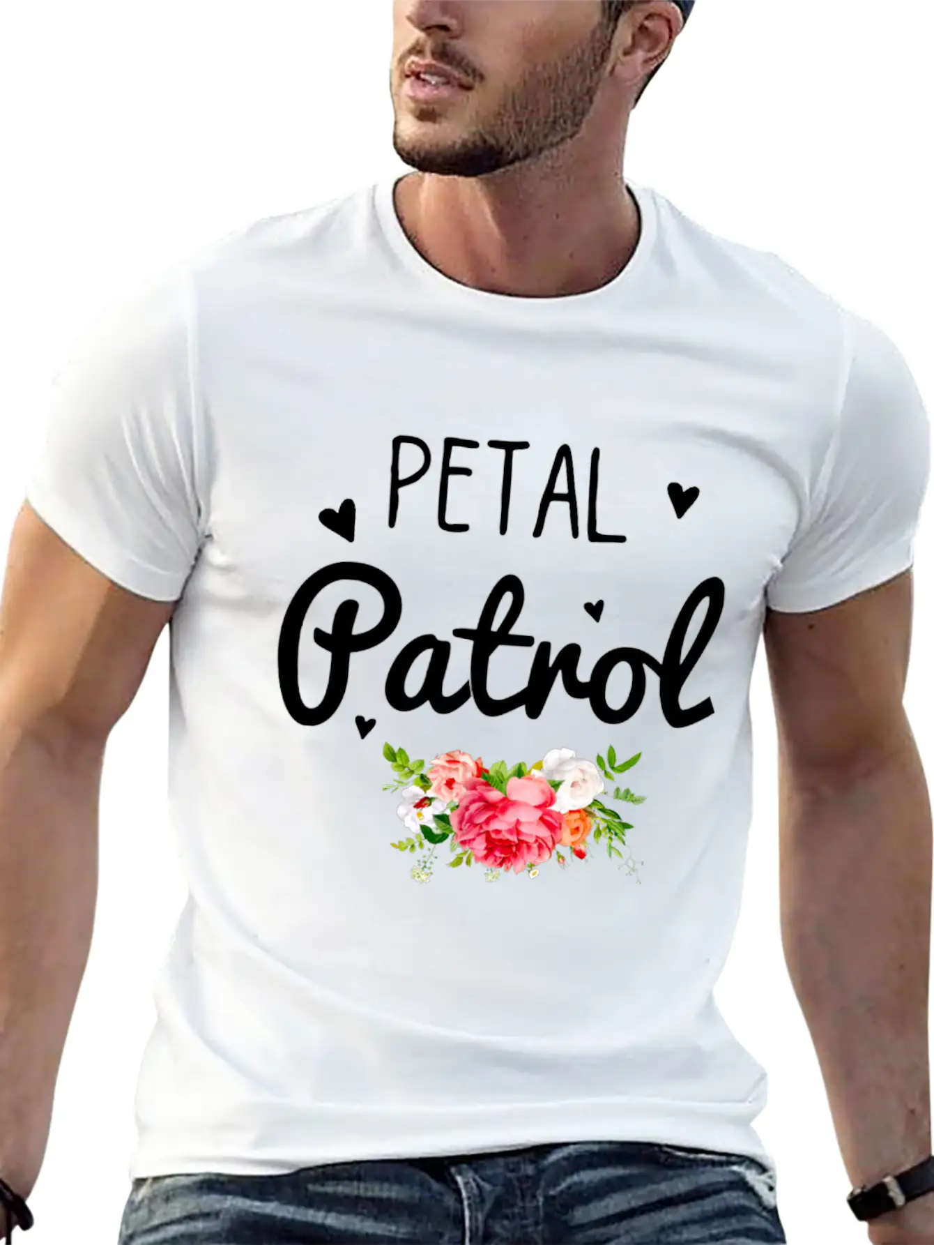 Petal Patrol Shirt Unisex Short Sleeve Soft Cotton T-Shirt – Casual Everyday Wear