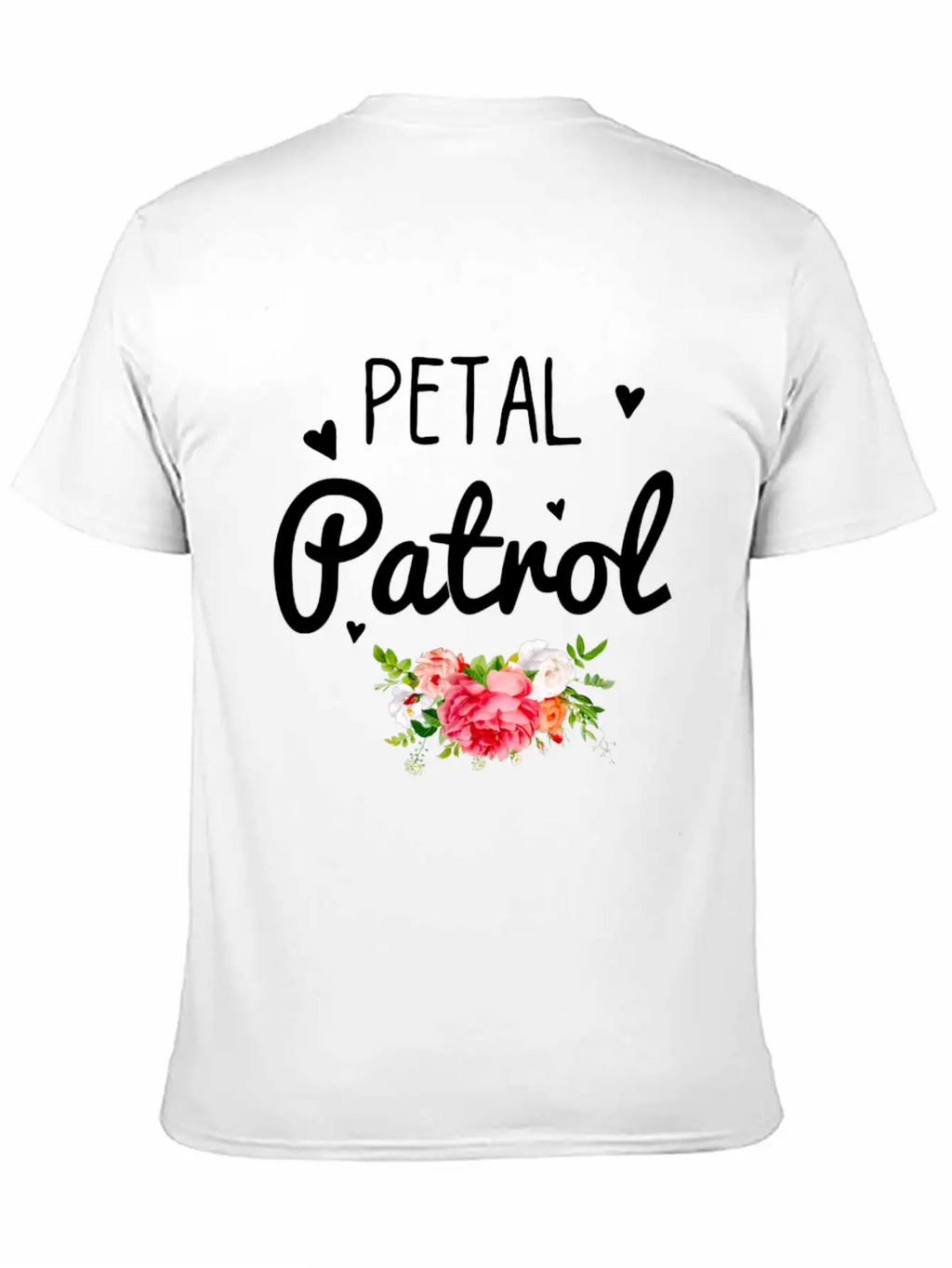 Petal Patrol Shirt Unisex Short Sleeve Soft Cotton T-Shirt – Casual Everyday Wear