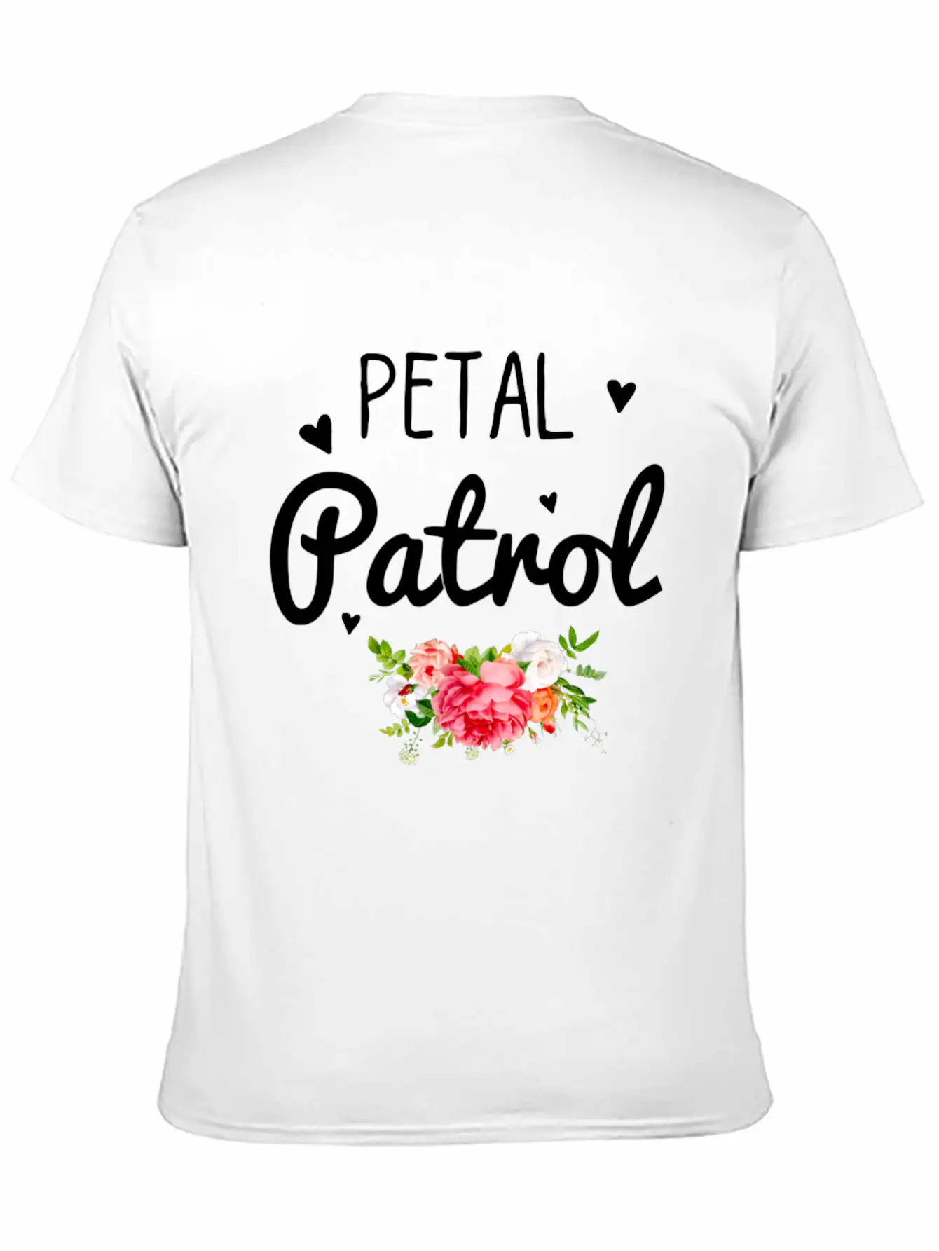 Petal Patrol Shirt Unisex Short Sleeve Soft Cotton T-Shirt – Casual Everyday Wear