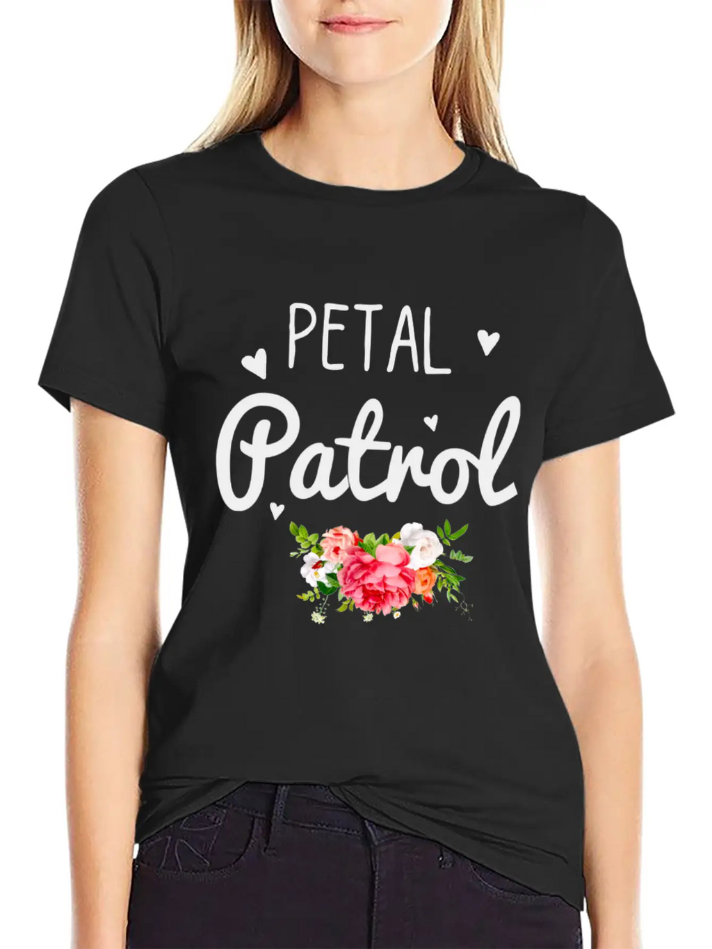 Petal Patrol Shirt Unisex Short Sleeve Soft Cotton T-Shirt – Casual Everyday Wear