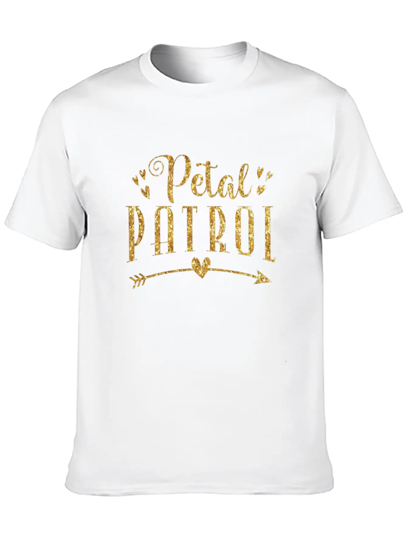 Petal Patrol Wedding Child Scatter Basket Casual Graphic T-Shirt – Simple And Comfortable Daily Wear