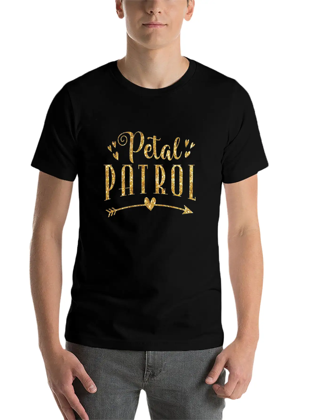 Petal Patrol Wedding Child Scatter Basket Casual Graphic T-Shirt – Simple And Comfortable Daily Wear