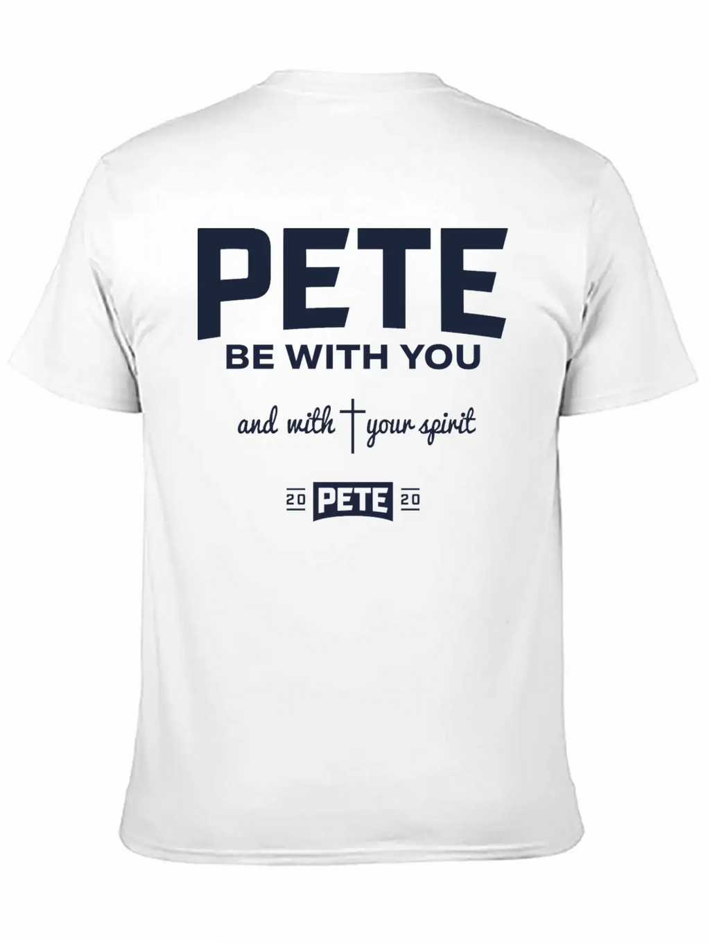 Pete Be With Your Spirit Stylish Everyday T-Shirt – Unisex Basic Cotton Tee