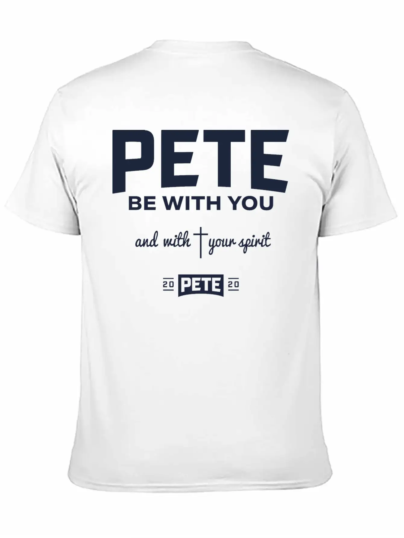 Pete Be With Your Spirit Stylish Everyday T-Shirt – Unisex Basic Cotton Tee