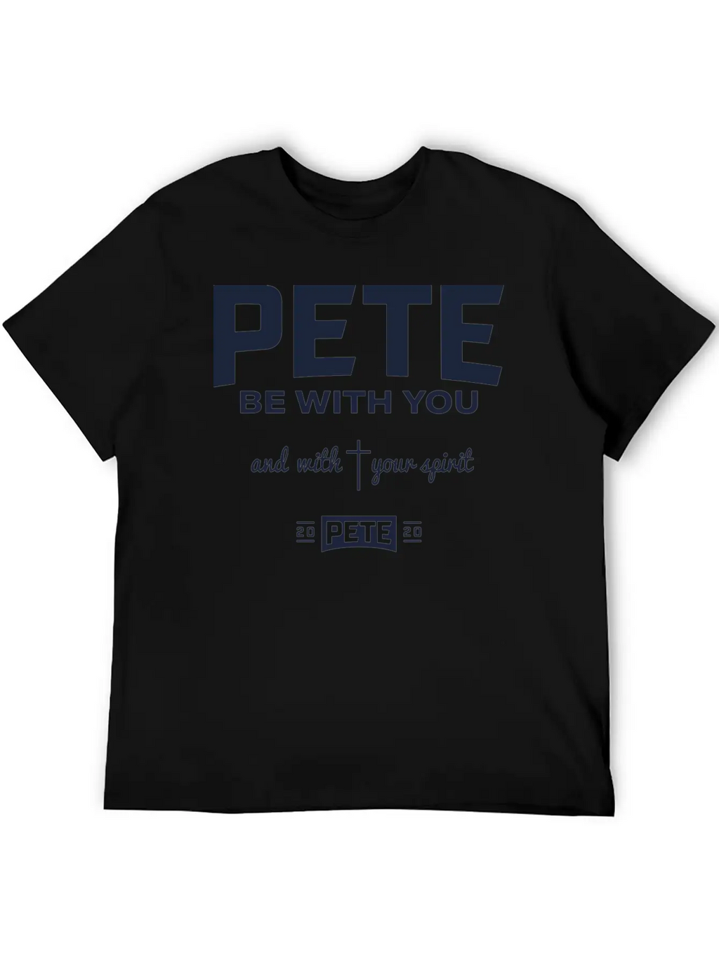 Pete Be With Your Spirit Stylish Everyday T-Shirt – Unisex Basic Cotton Tee